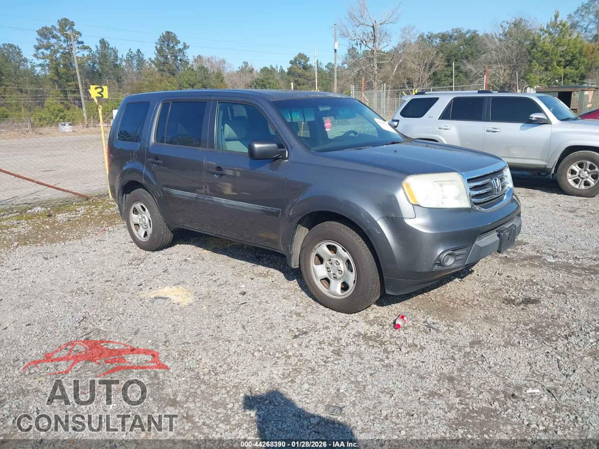 HONDA PILOT 2013 - 5FNYF3H29DB003382