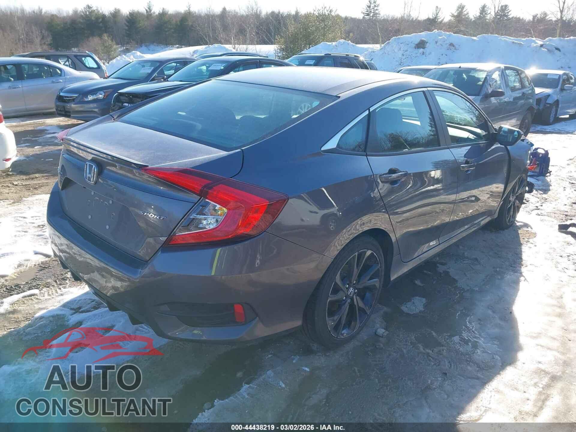 HONDA CIVIC 2019 - 19XFC2F81KE201281