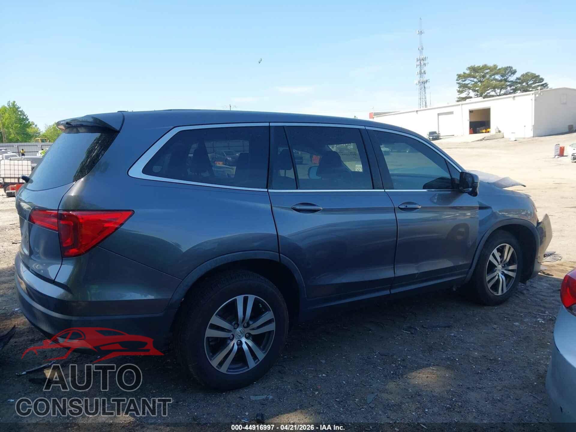 HONDA PILOT 2017 - 5FNYF5H56HB001441