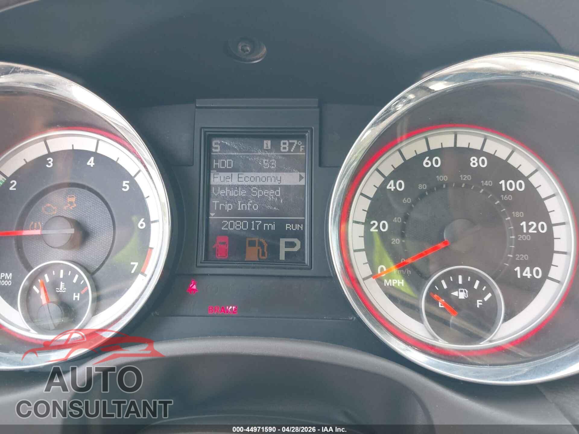 DODGE DURANGO 2013 - 1C4RDHAG4DC657409