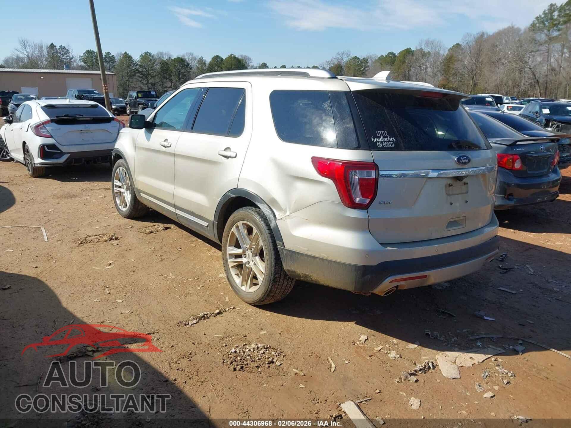 FORD EXPLORER 2017 - 1FM5K7D82HGB37528