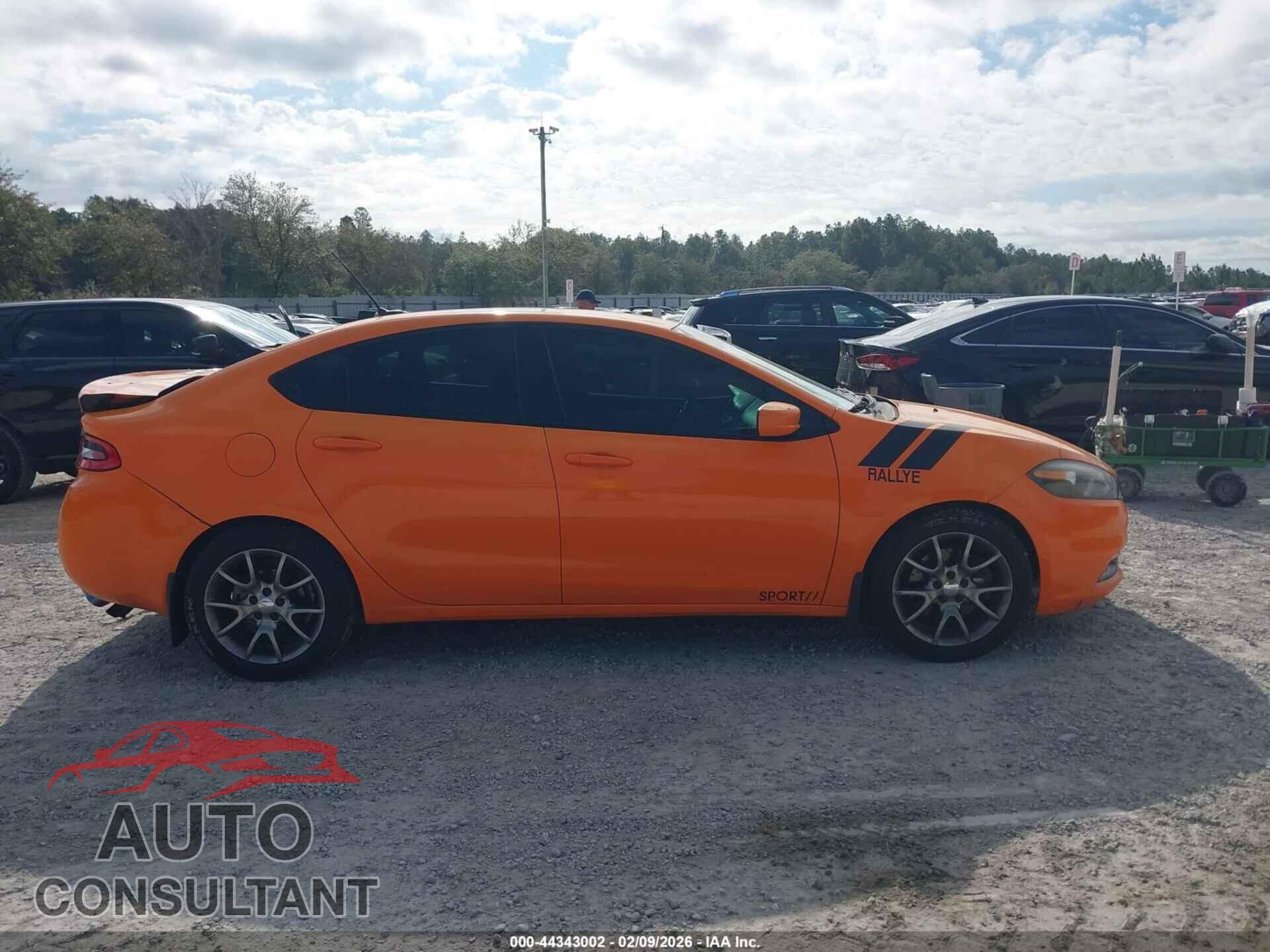 DODGE DART 2013 - 1C3CDFBA5DD331766