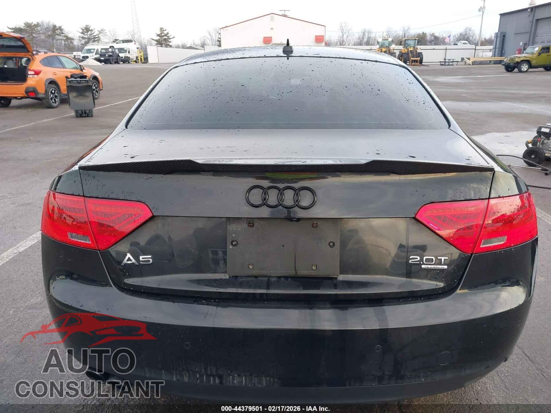 AUDI A5 2013 - WAULFAFR1DA026661