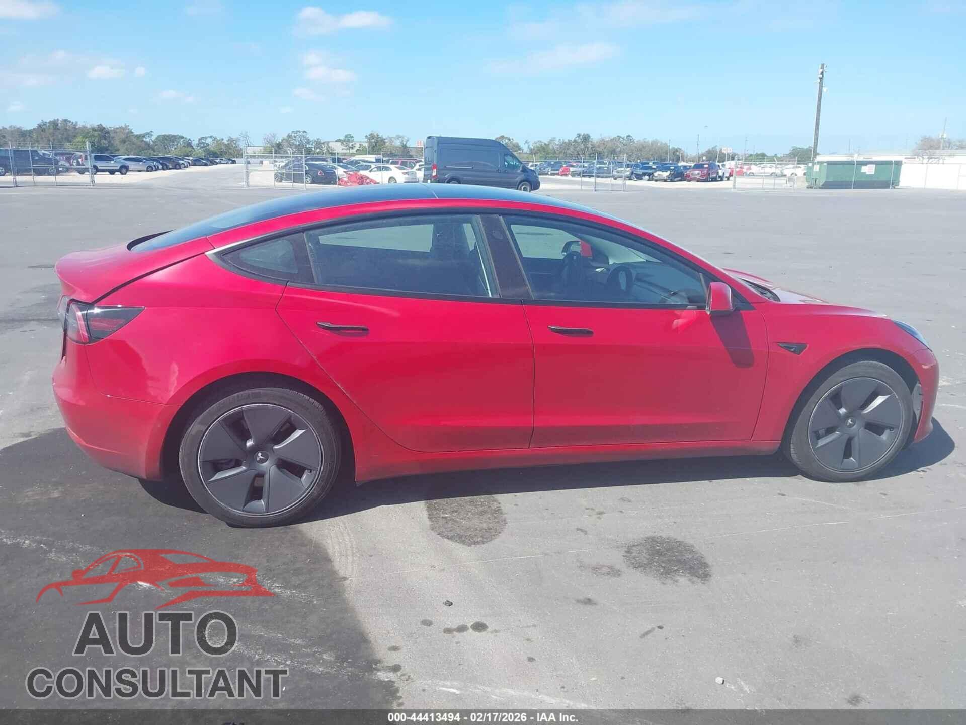 TESLA MODEL 3 2022 - 5YJ3E1EA0NF351697
