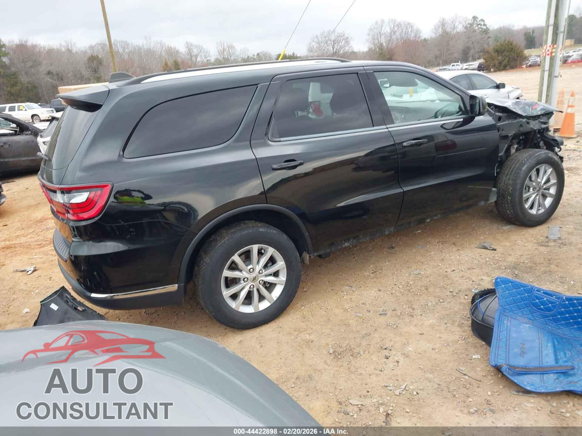 DODGE DURANGO 2022 - 1C4RDJAG0NC227661