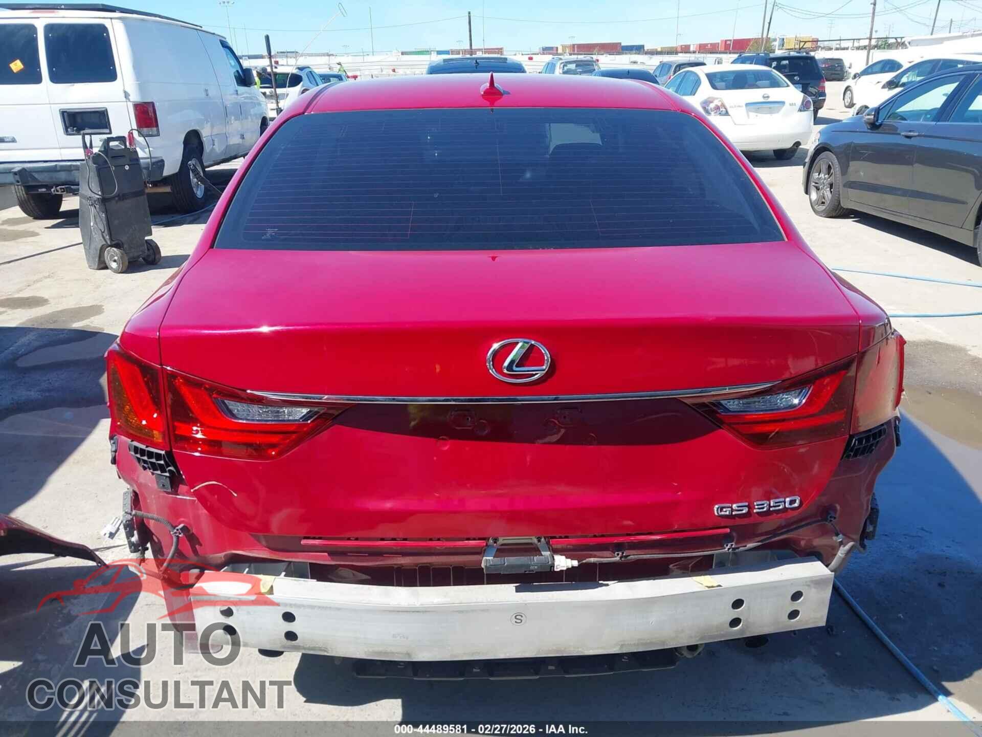 LEXUS GS 350 2013 - JTHBE1BL0D5010963