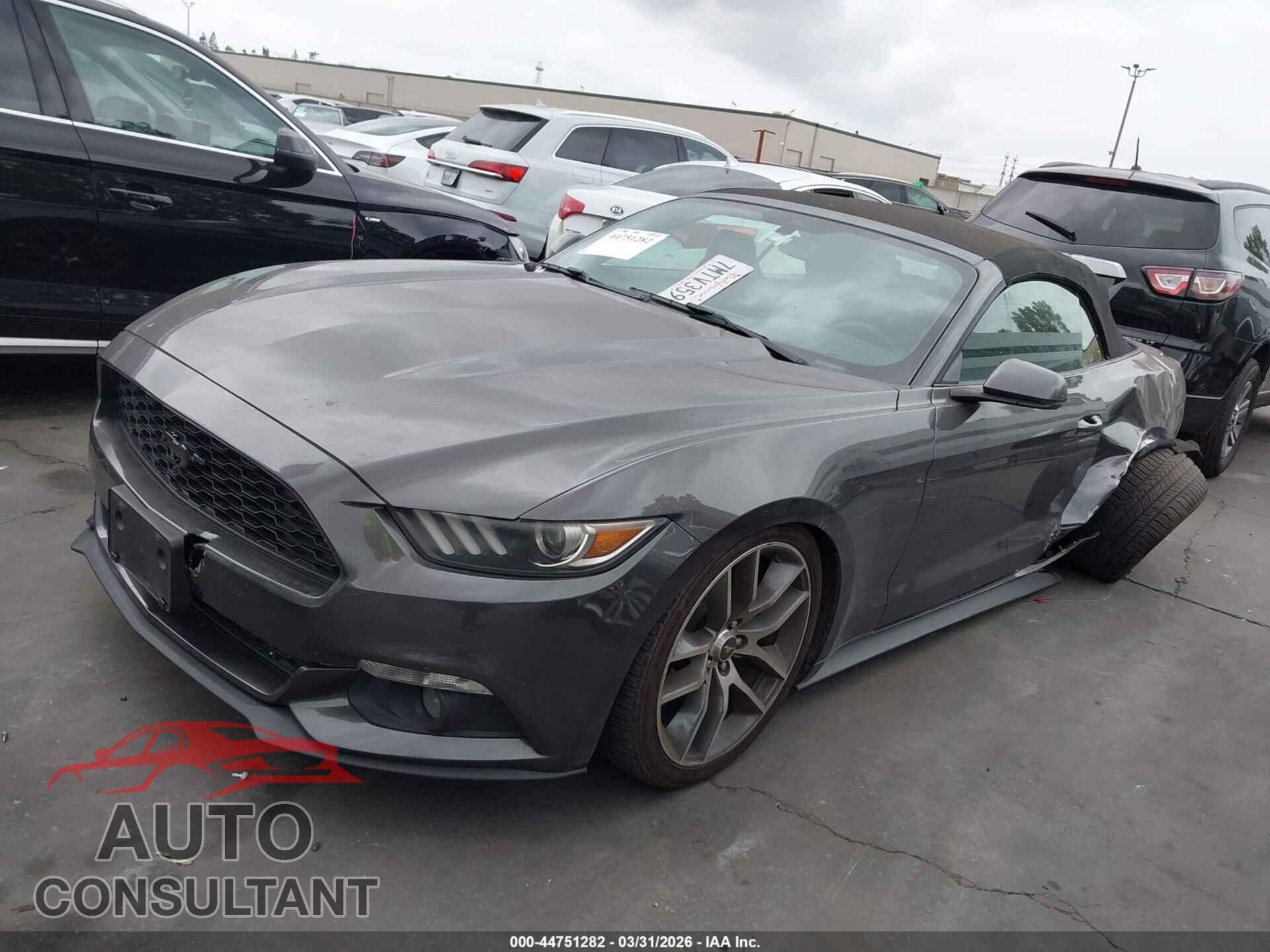 FORD MUSTANG 2015 - 1FATP8UH5F5403870