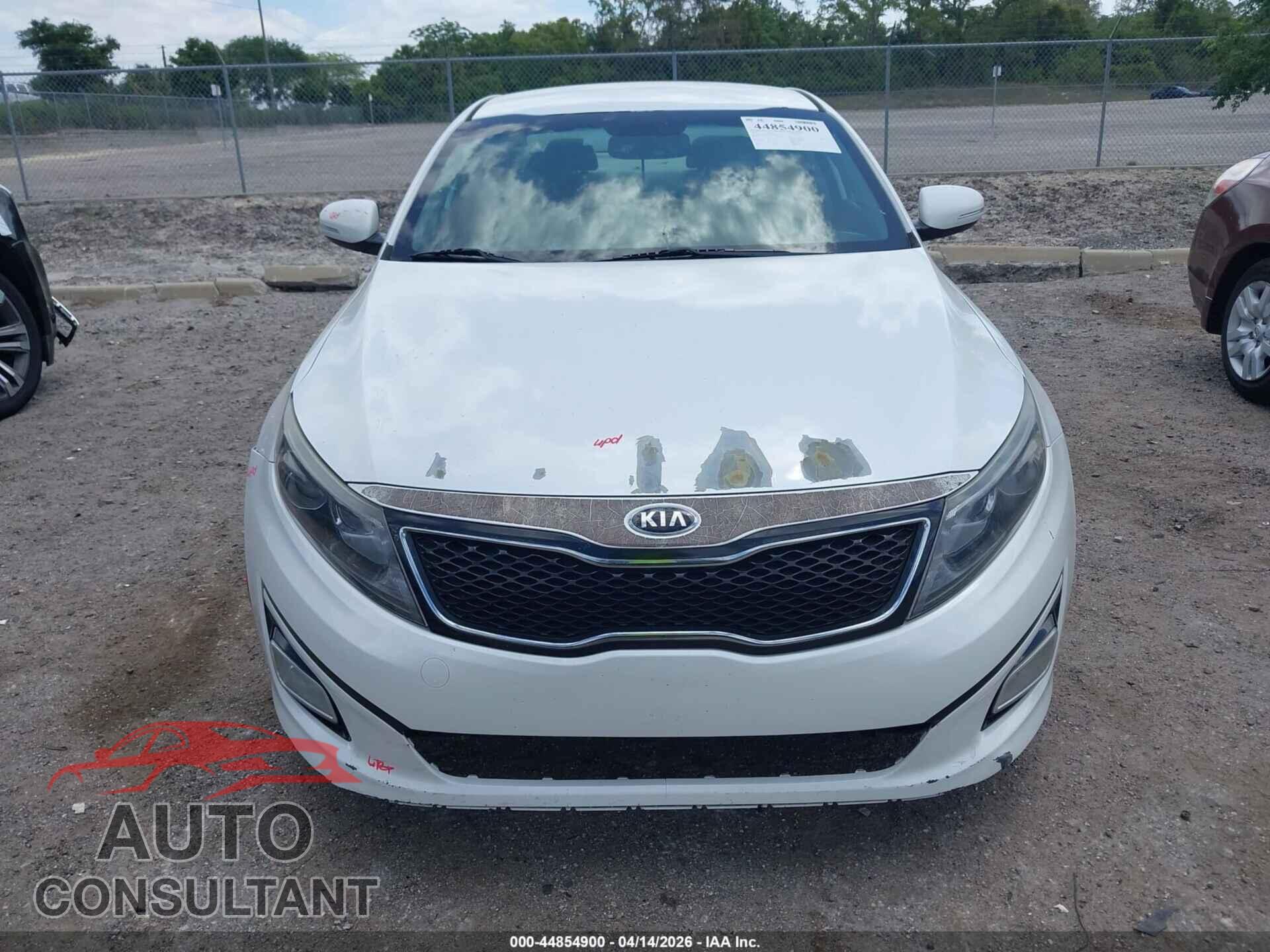 KIA OPTIMA 2015 - KNAGM4A79F5540431