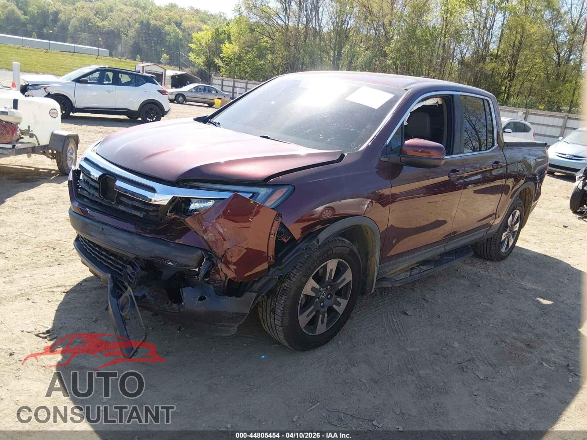 HONDA RIDGELINE 2017 - 5FPYK3F63HB023867