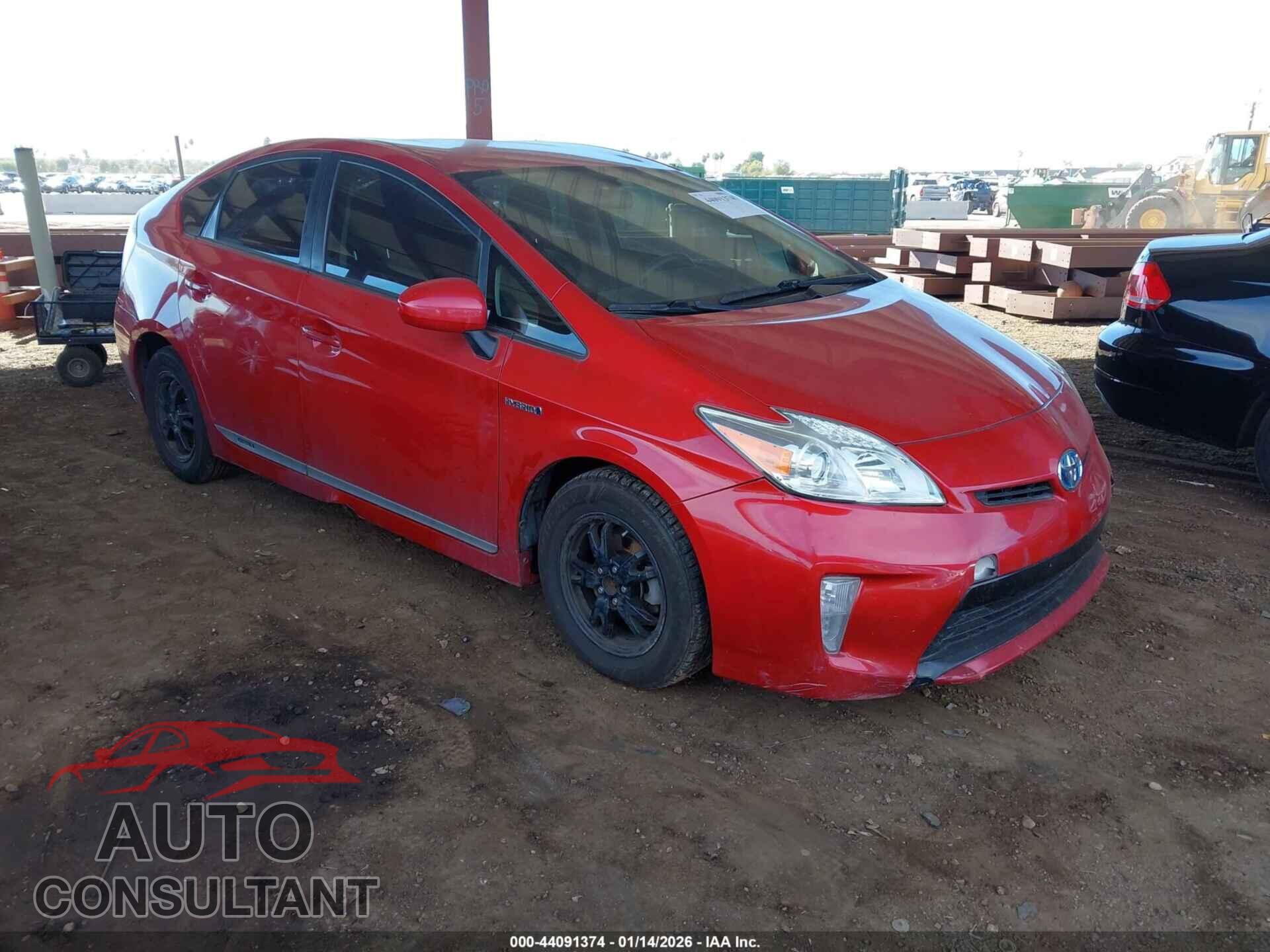 TOYOTA PRIUS 2014 - JTDKN3DU4E0365510