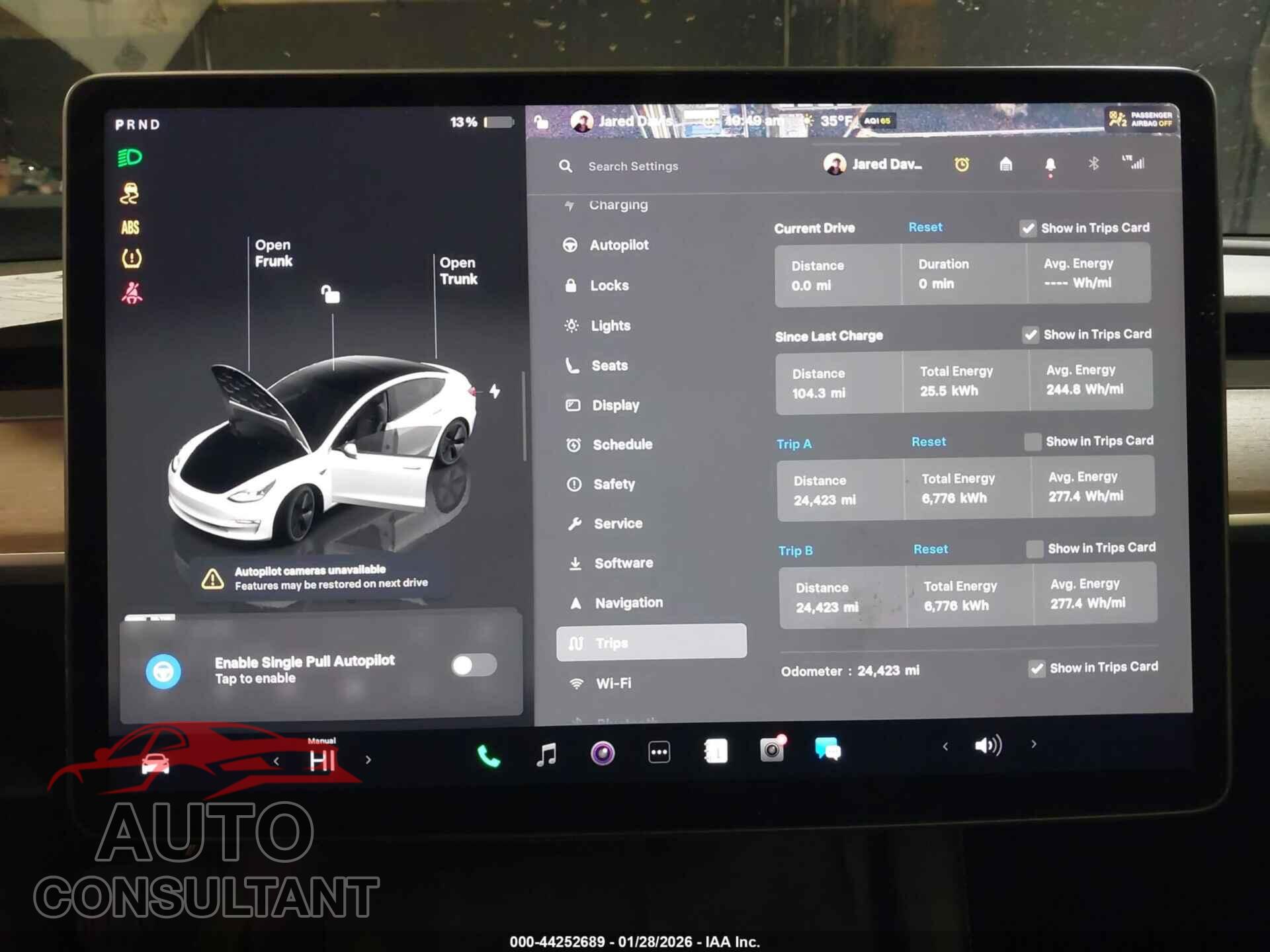 TESLA MODEL 3 2023 - 5YJ3E1EA3PF548866