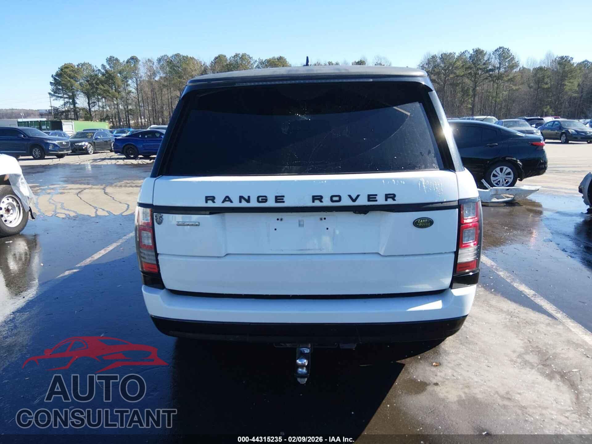 LAND ROVER RANGE ROVER 2016 - SALGV2EF0GA245998