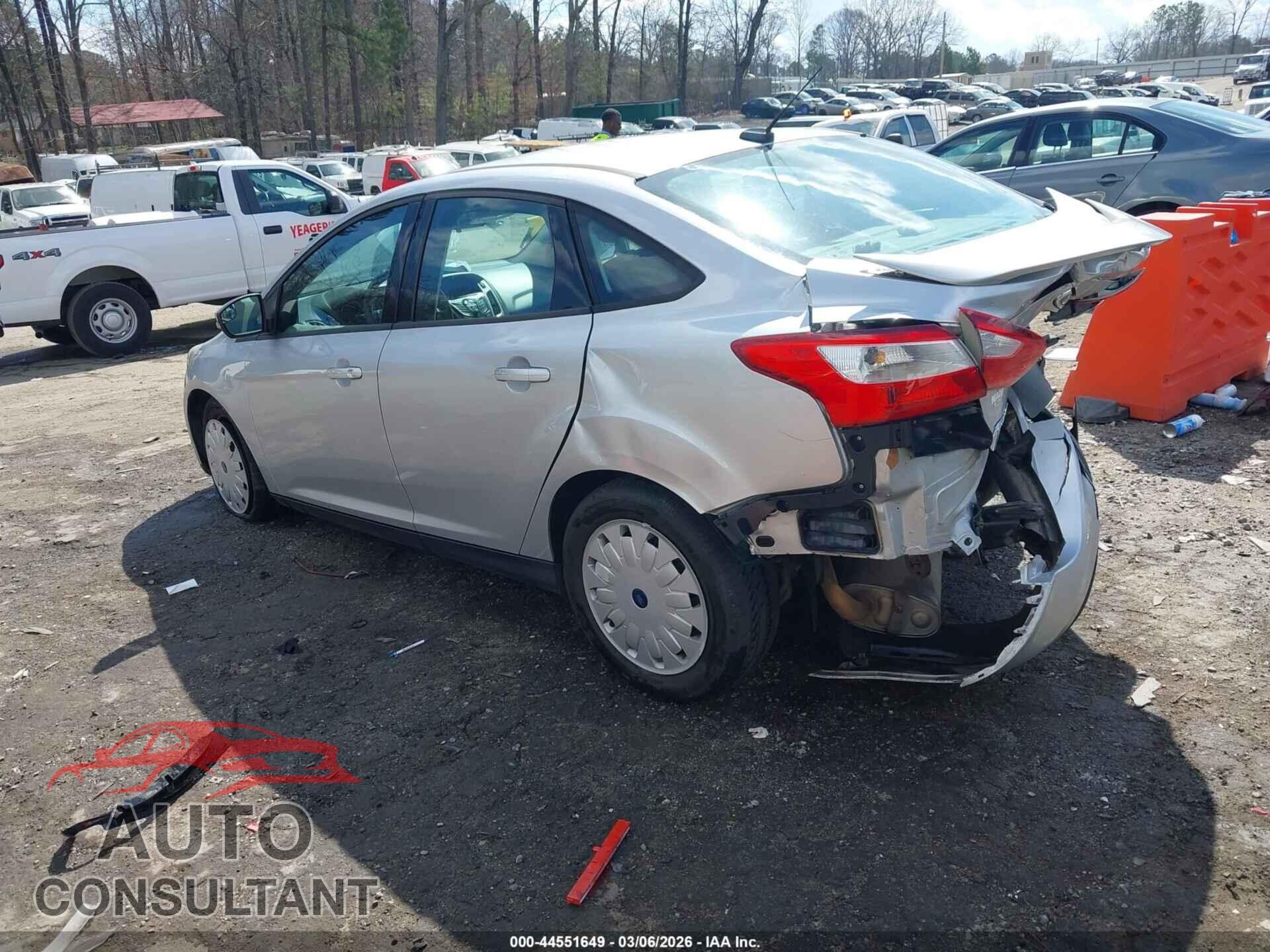 FORD FOCUS 2013 - 1FADP3F21DL155254