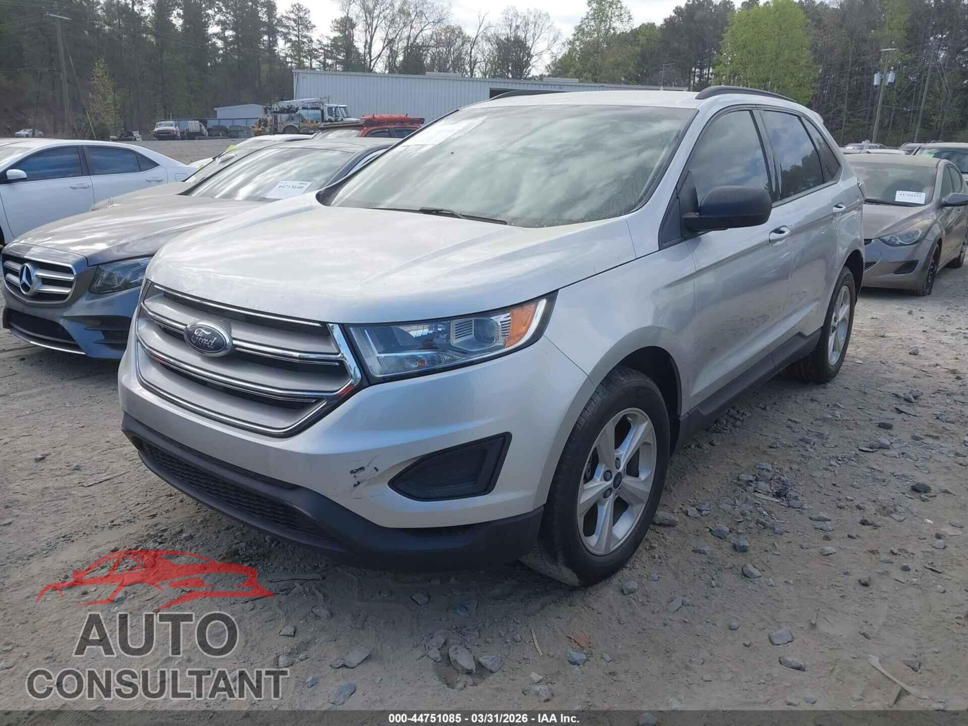 FORD EDGE 2017 - 2FMPK3G98HBC07126