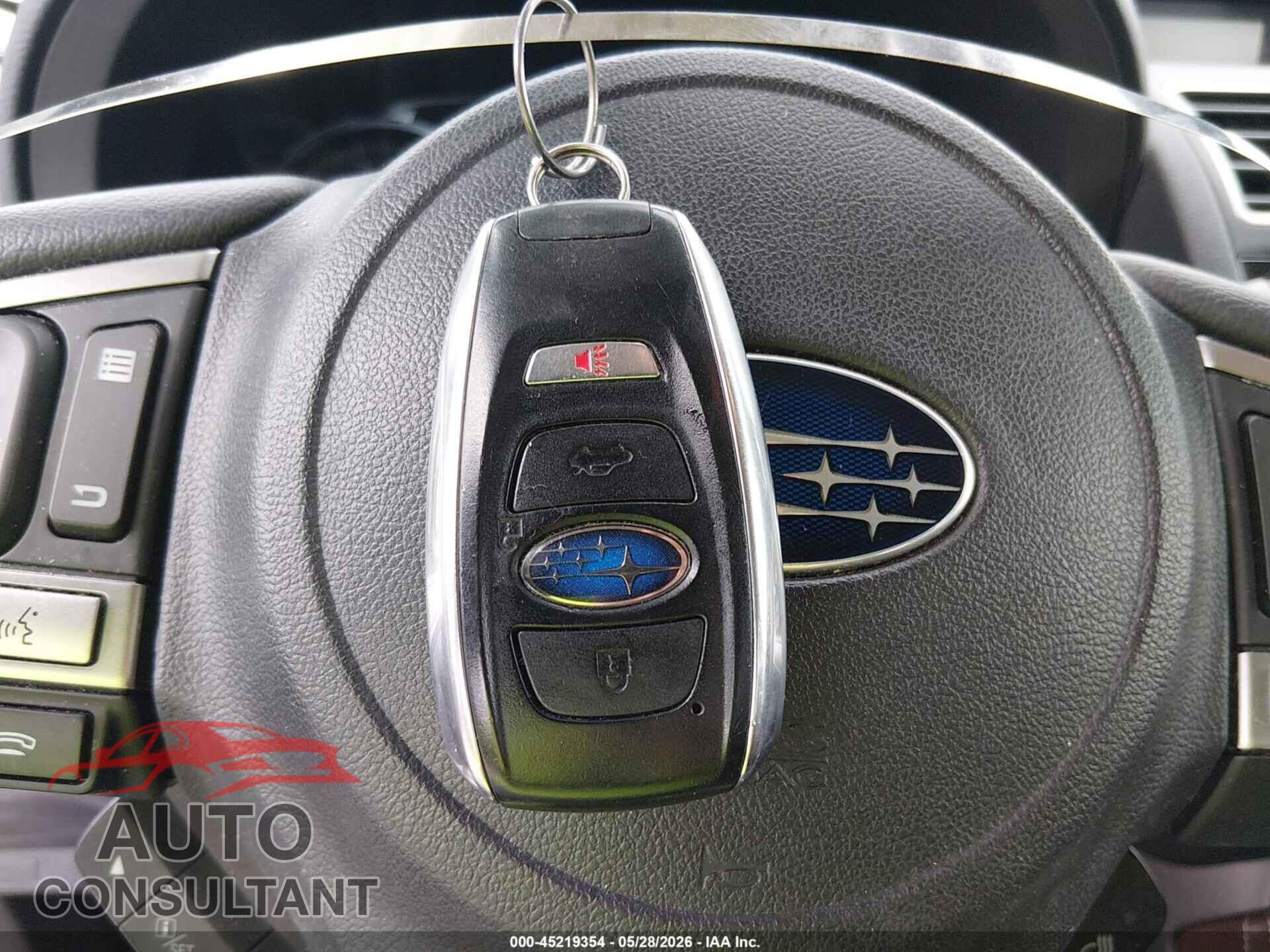 SUBARU FORESTER 2017 - JF2SJATCXHH499759
