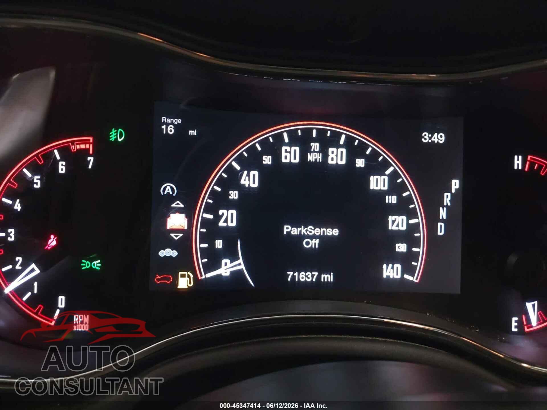 DODGE DURANGO 2018 - 1C4RDJDG7JC404793
