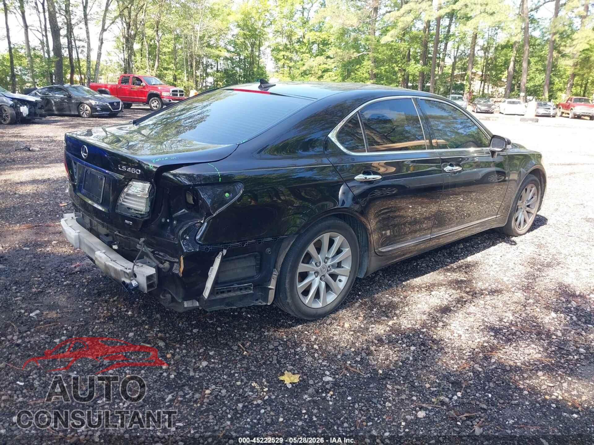 LEXUS LS 460 2010 - JTHCL5EF8A5008400