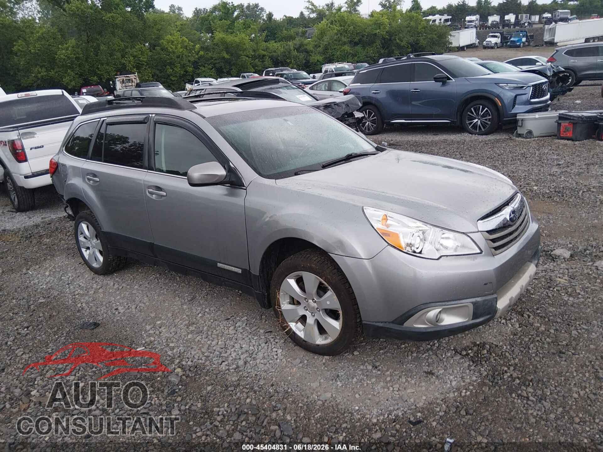 SUBARU OUTBACK 2011 - 4S4BRBLC4B3393692