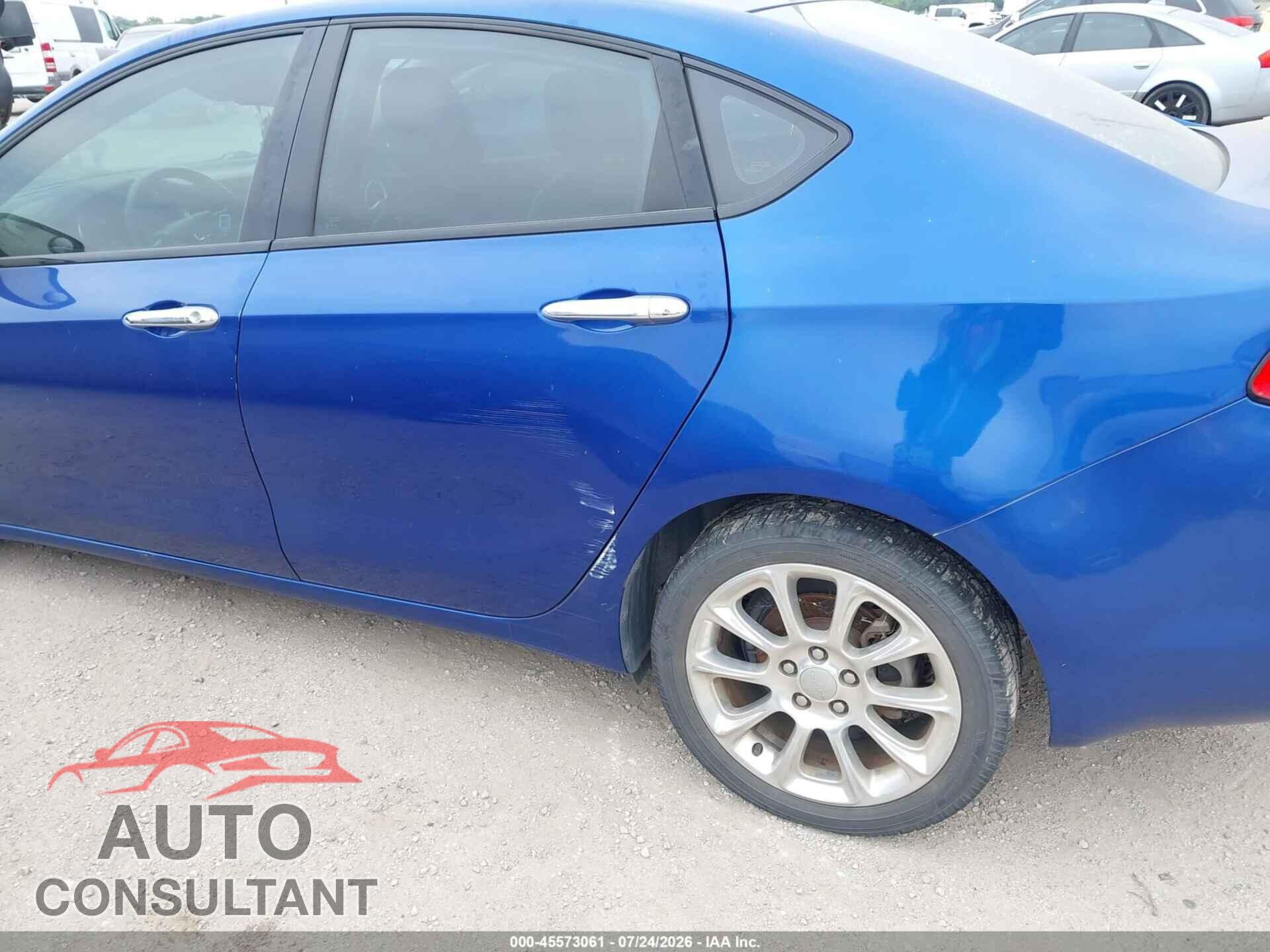 DODGE DART 2014 - 1C3CDFCB0ED695893