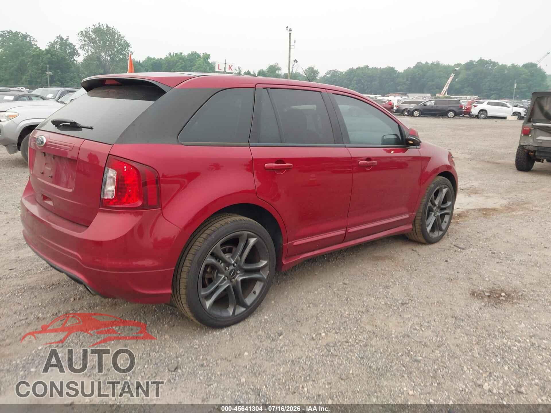 FORD EDGE 2013 - 2FMDK4AK4DBC20342