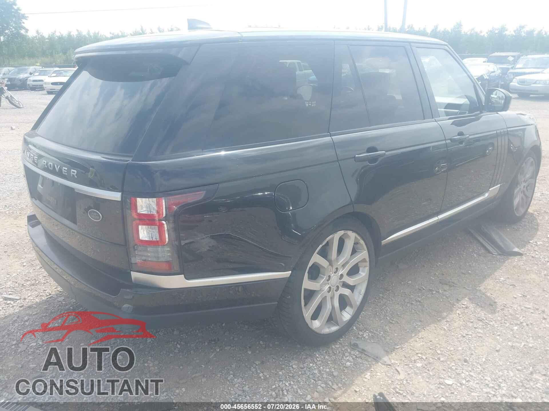 LAND ROVER RANGE ROVER 2017 - SALGS2FV1HA369312