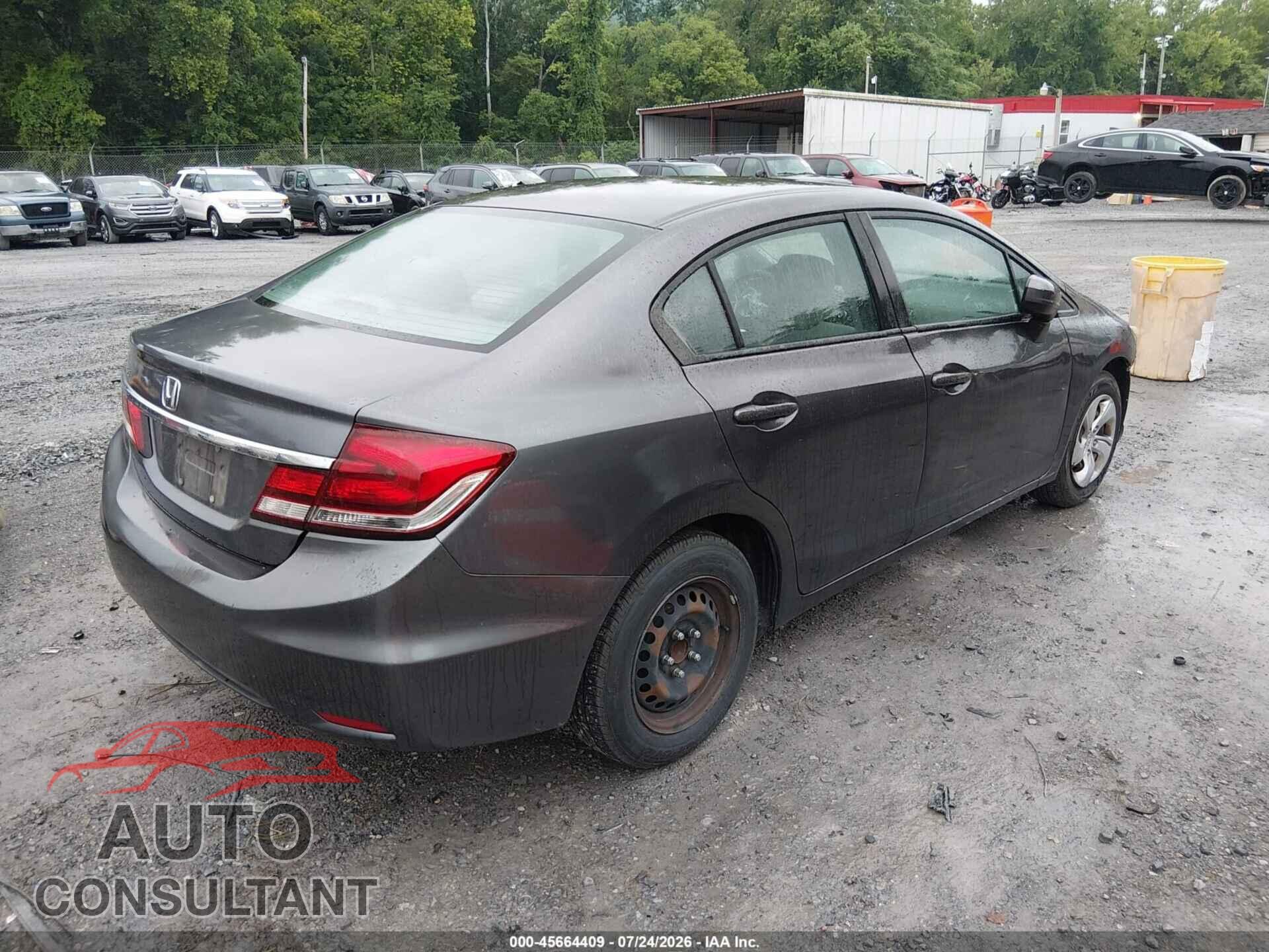 HONDA CIVIC 2014 - 19XFB2F57EE218020