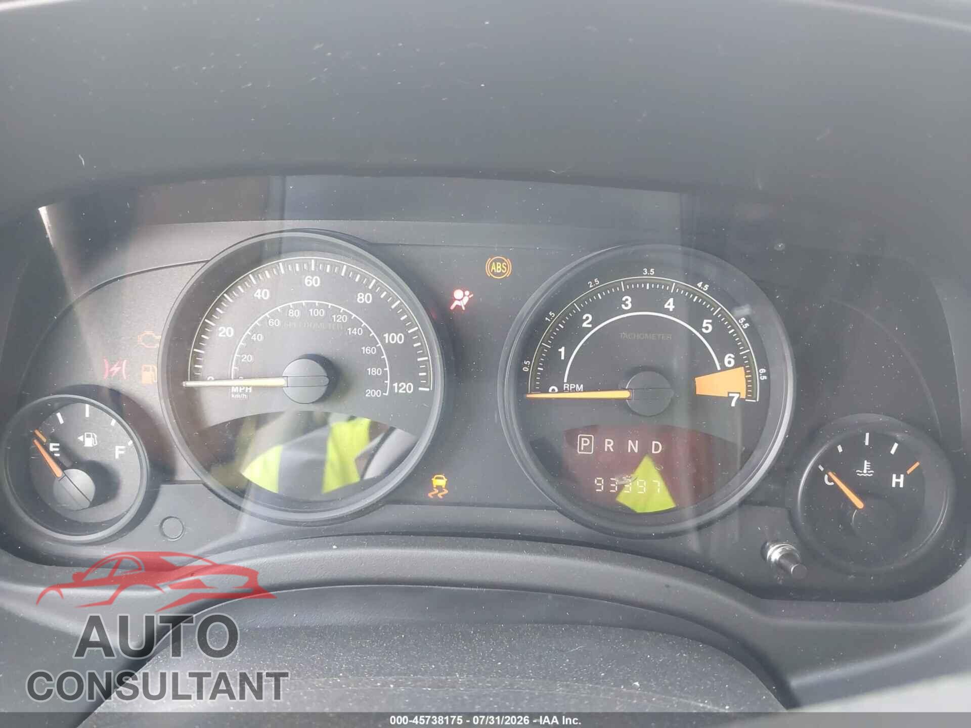 JEEP COMPASS 2016 - 1C4NJDBB8GD730654