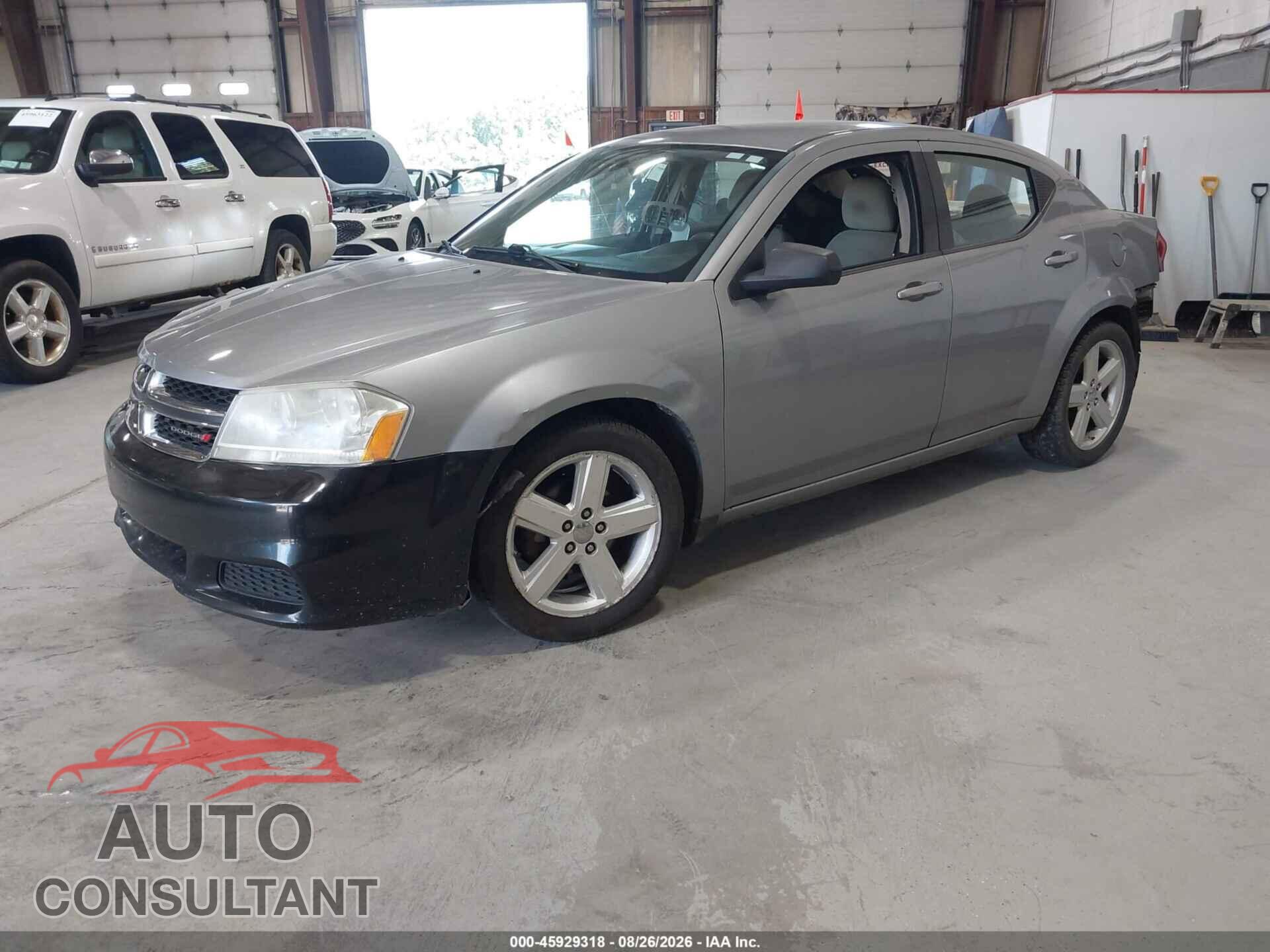 DODGE AVENGER 2013 - 1C3CDZAB2DN536001