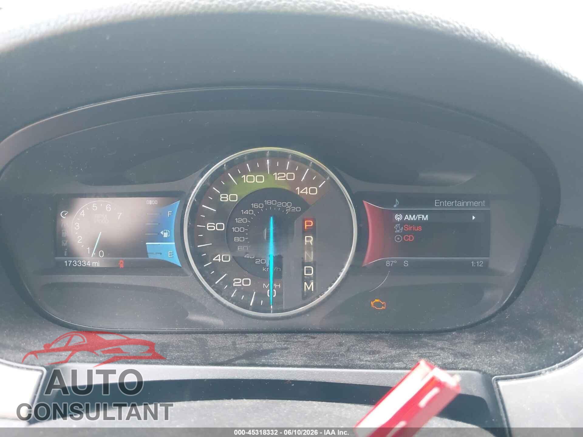 FORD EDGE 2011 - 2FMDK4AK8BBB42564