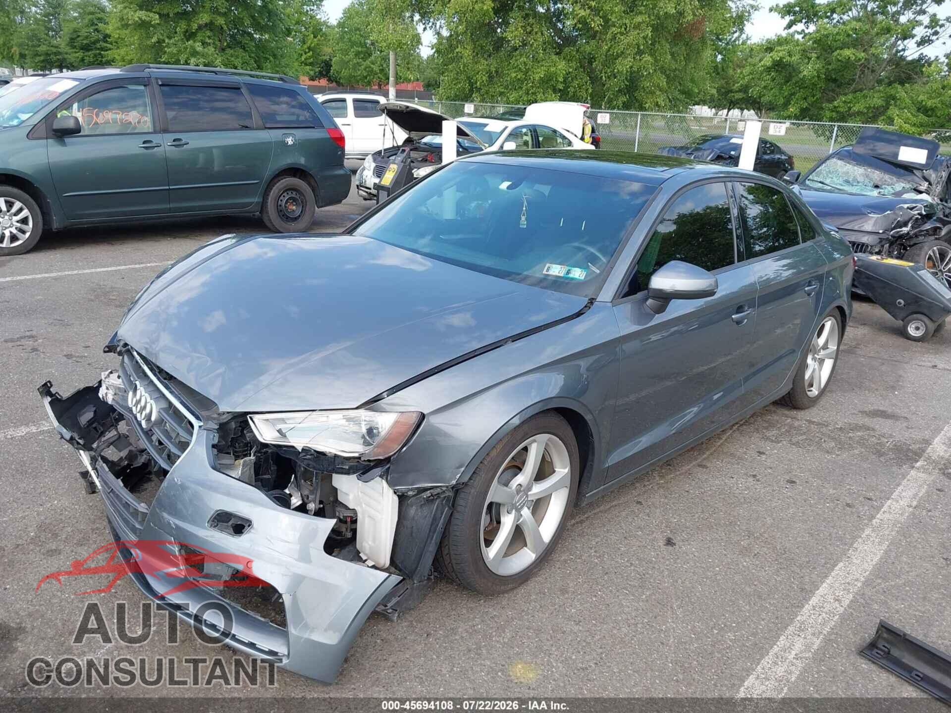 AUDI A3 2015 - WAUBFGFF0F1130761
