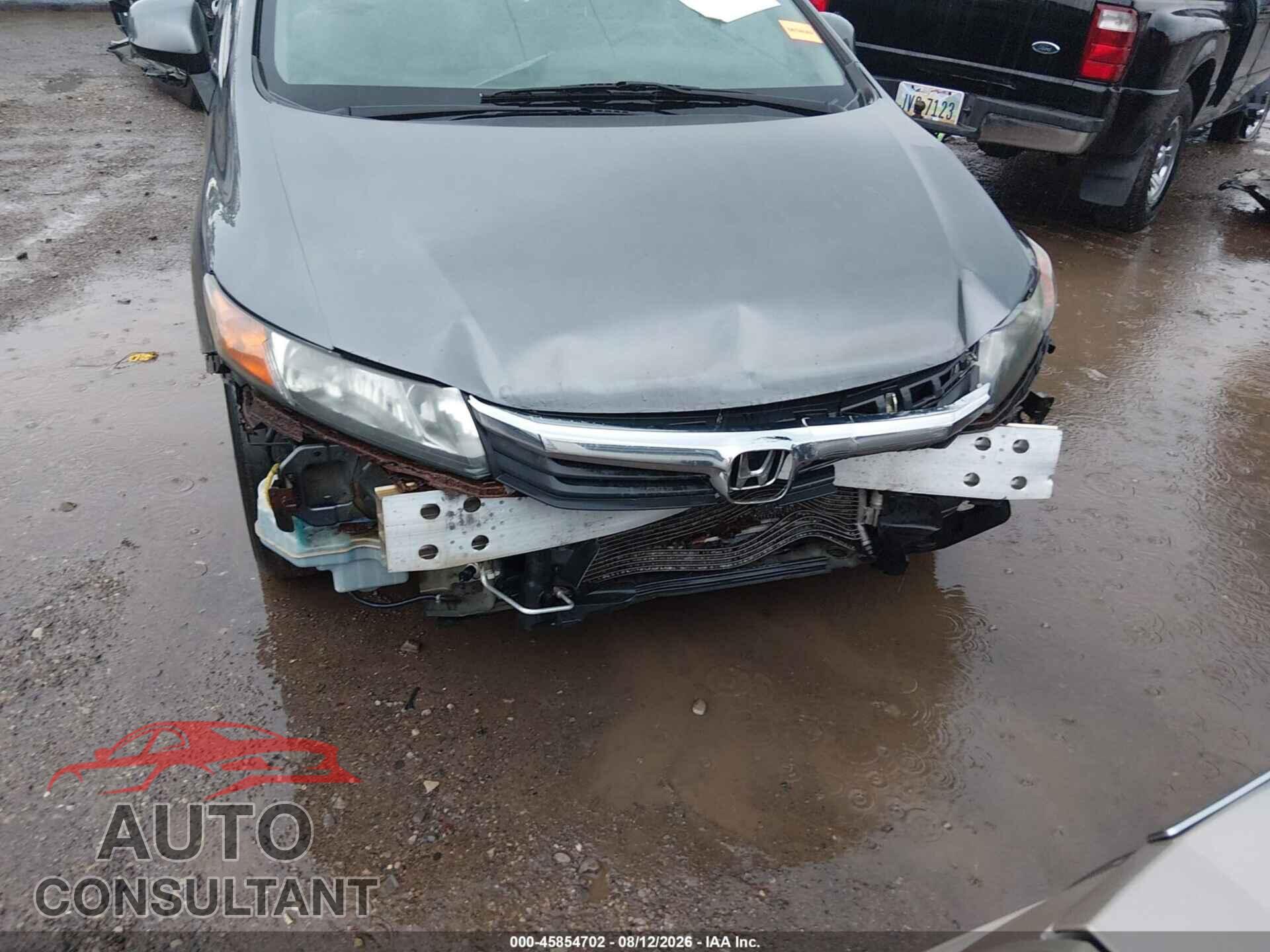 HONDA CIVIC 2012 - 19XFB2F57CE005050