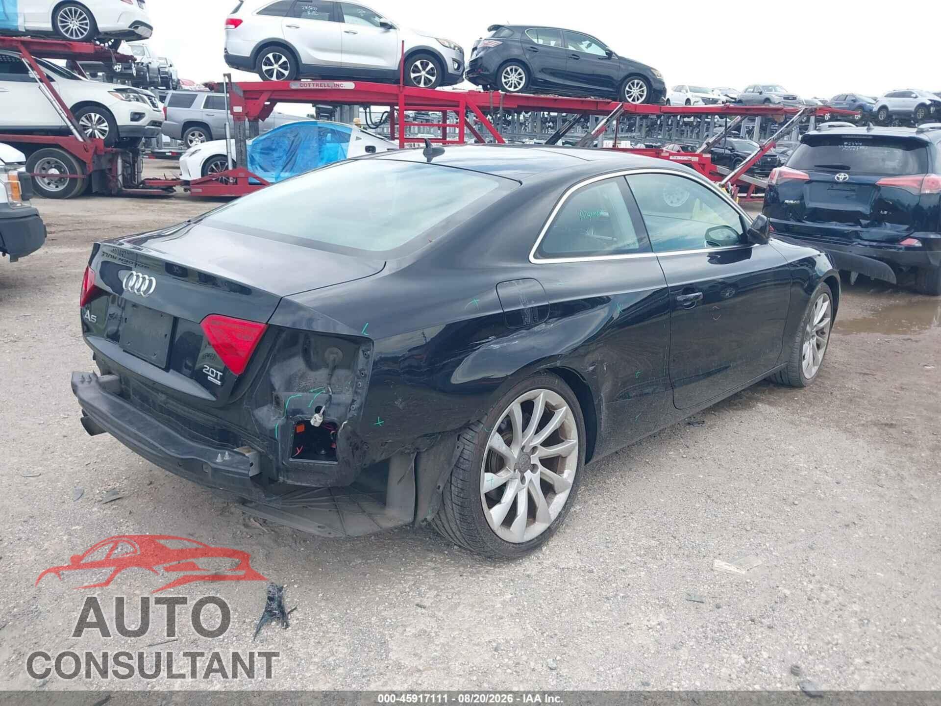 AUDI A5 2014 - WAULFAFR7EA027654