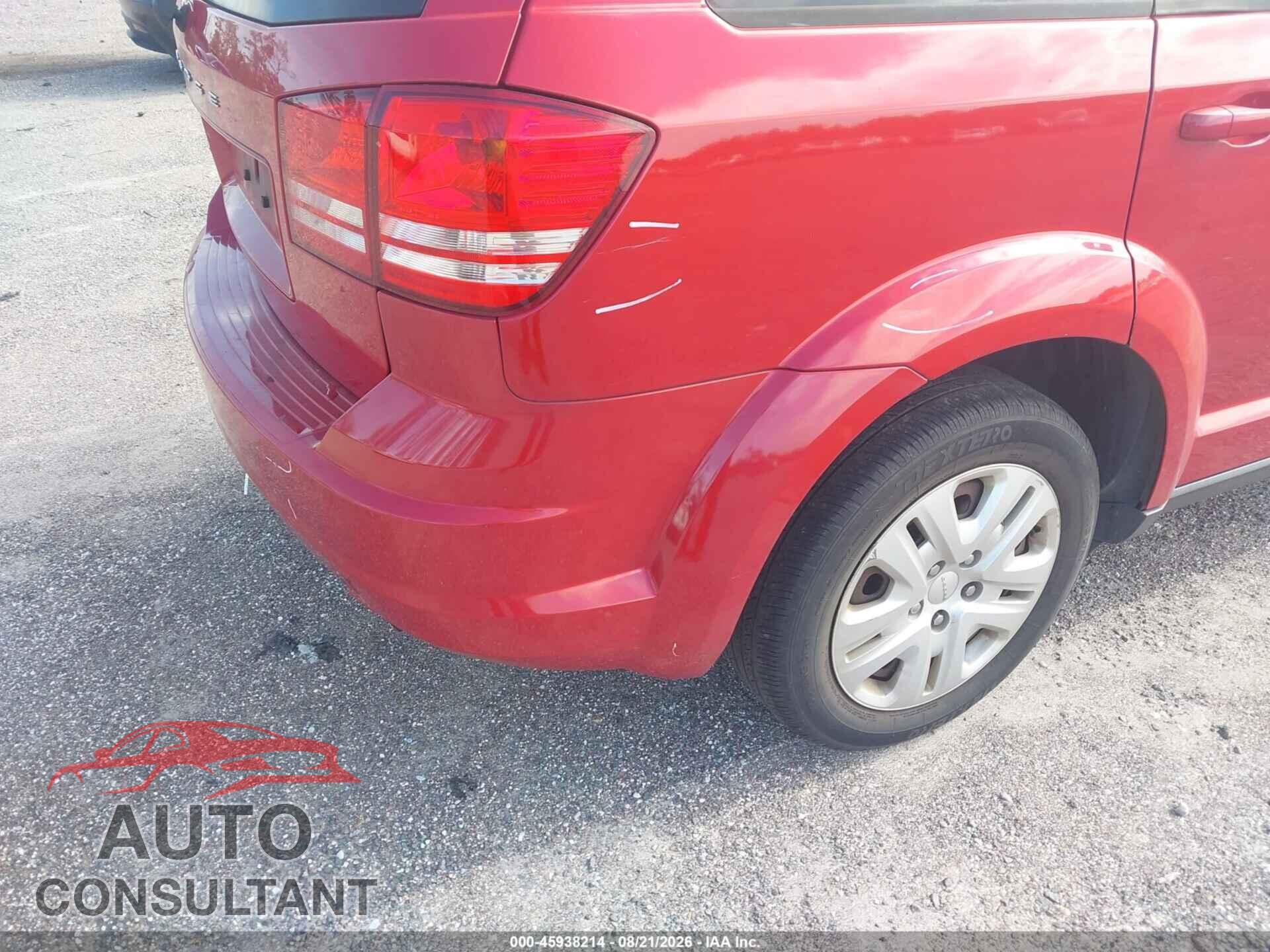 DODGE JOURNEY 2017 - 3C4PDCAB1HT695043