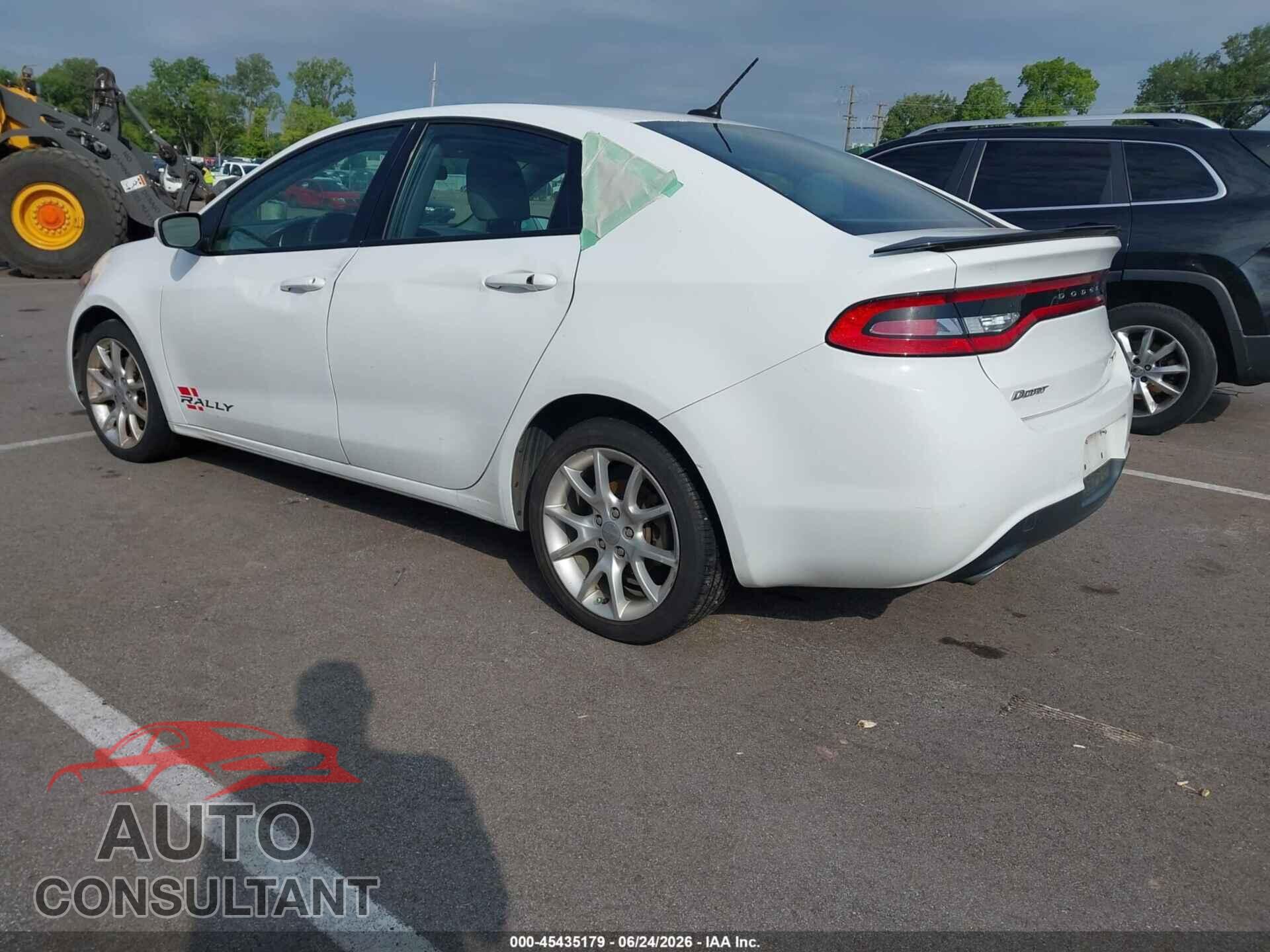 DODGE DART 2013 - 1C3CDFBA7DD103896