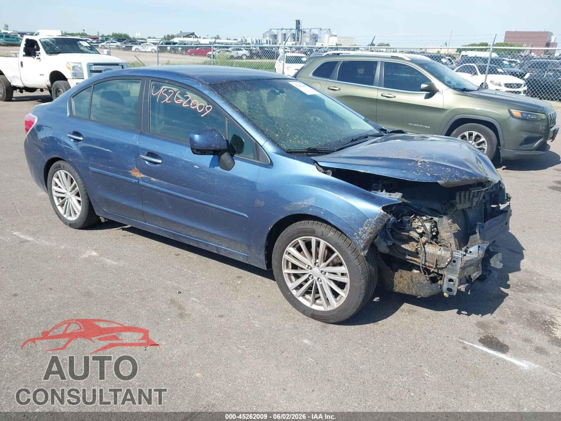 SUBARU IMPREZA 2013 - JF1GJAG66DH007219