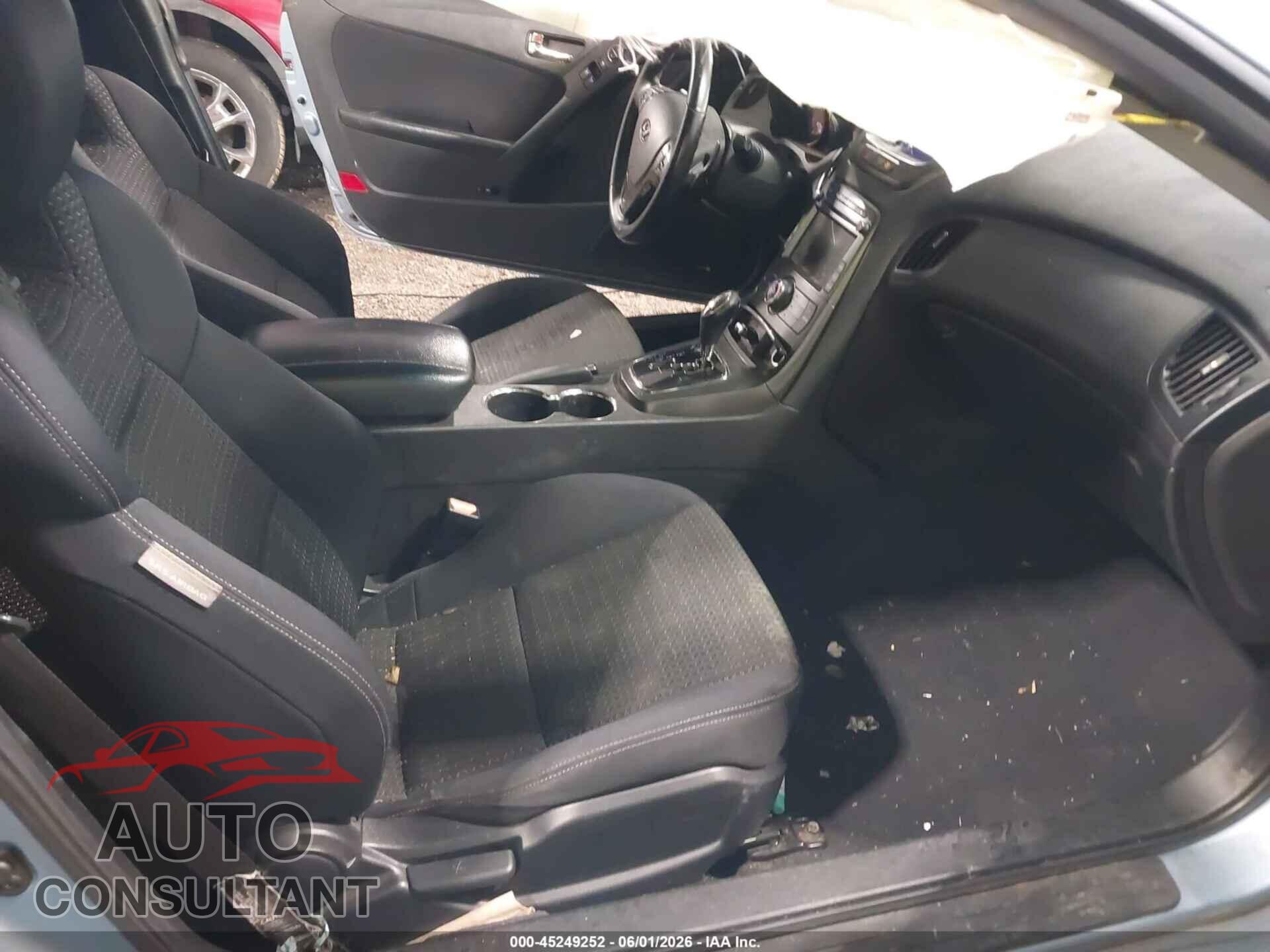 HYUNDAI GENESIS 2011 - KMHHT6KD9BU047726