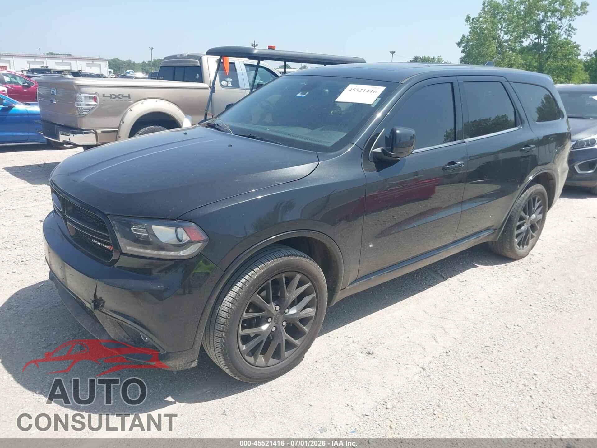 DODGE DURANGO 2016 - 1C4RDJAG8GC433393