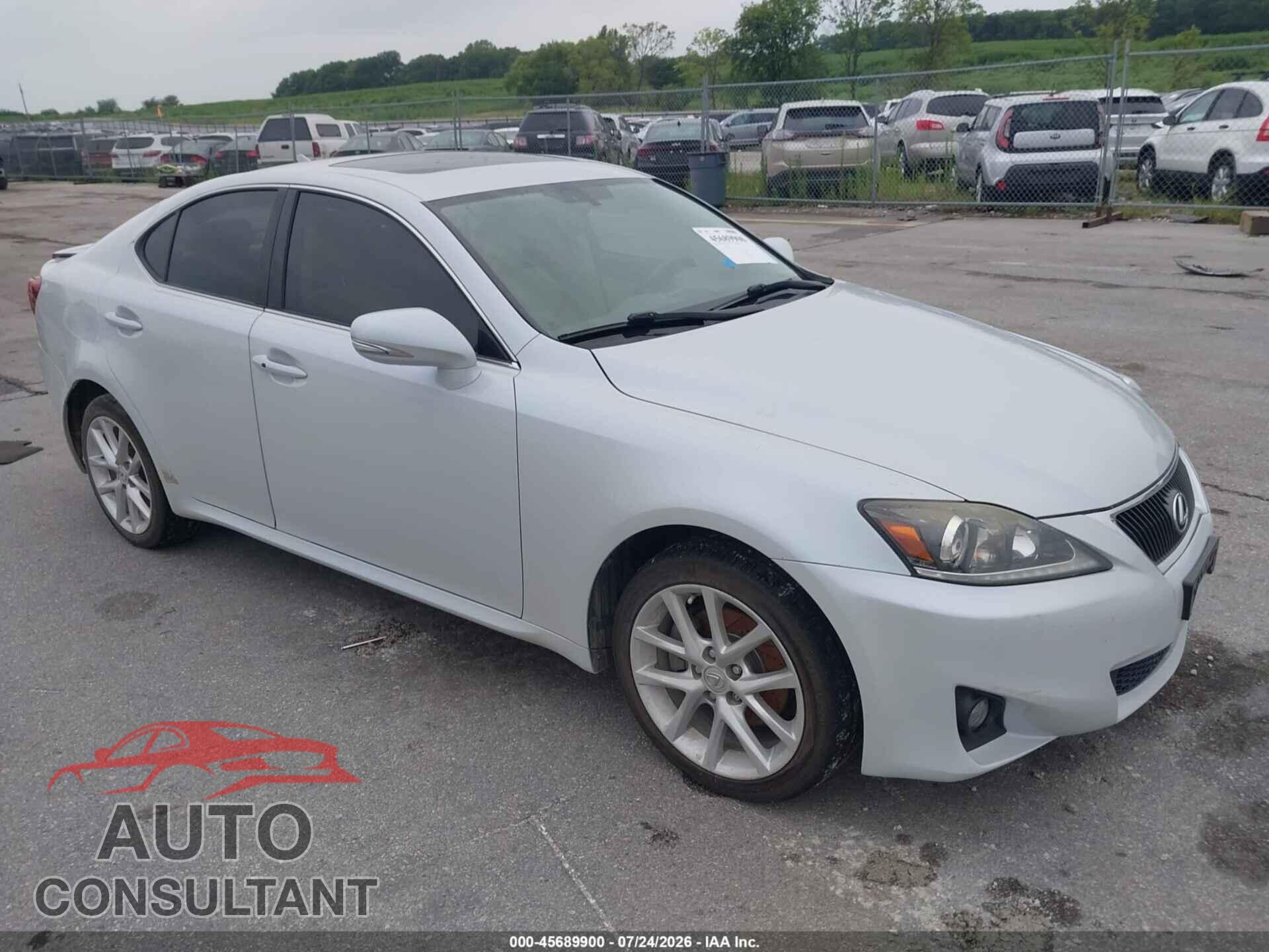 LEXUS IS 250 2011 - JTHCF5C29B5045352