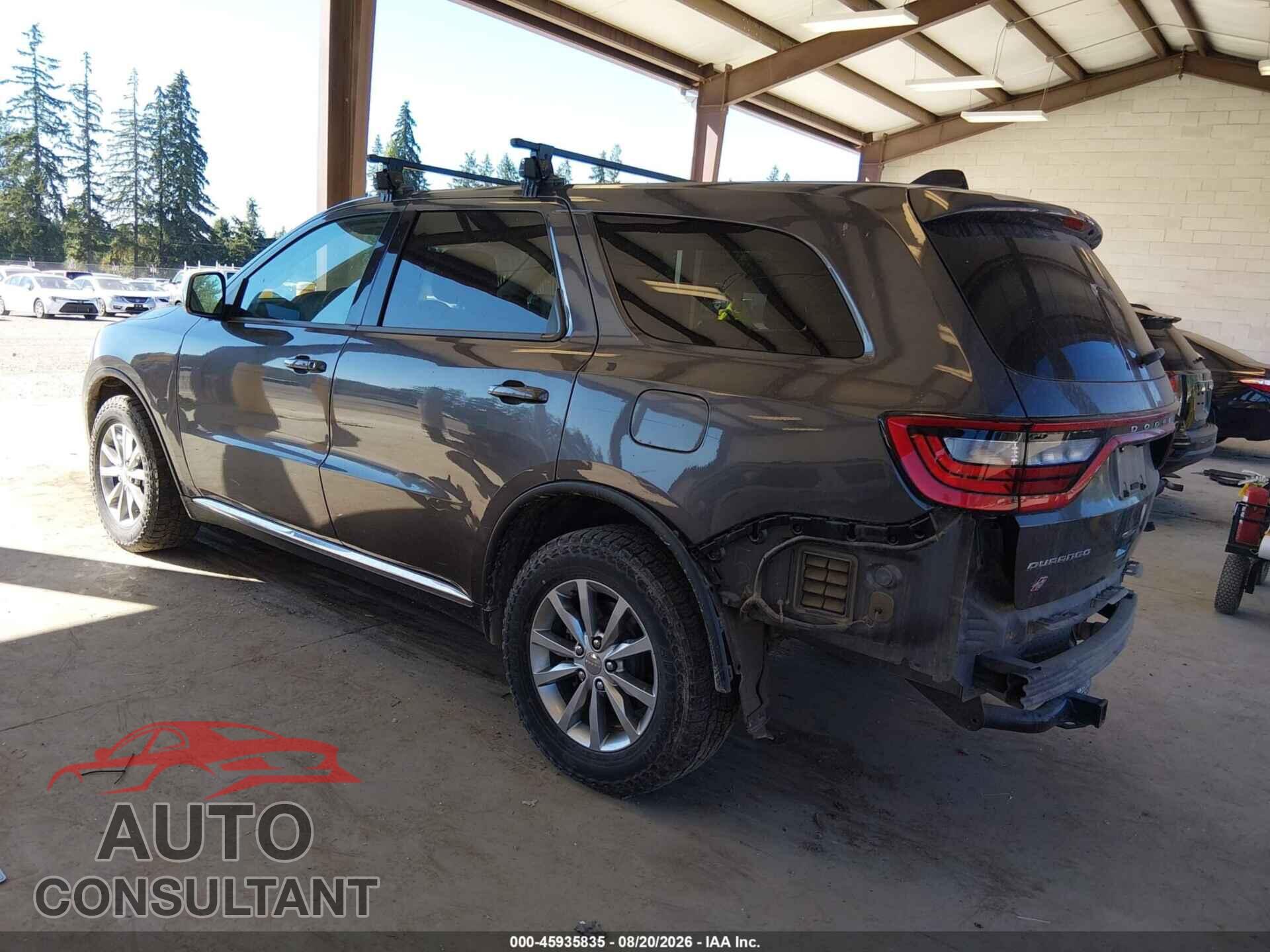 DODGE DURANGO 2018 - 1C4RDJAGXJC315675