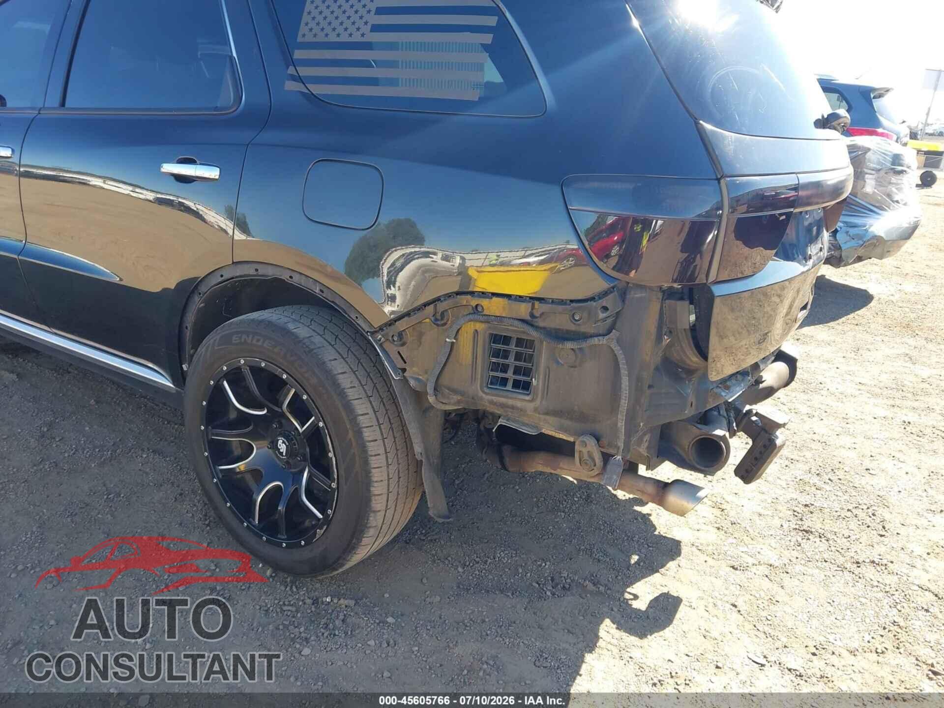 DODGE DURANGO 2011 - 1D4SE5GT9BC628103