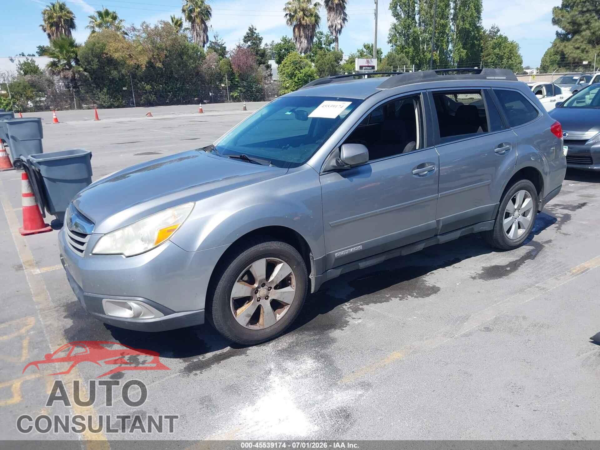 SUBARU OUTBACK 2011 - 4S4BRCBC2B3336060
