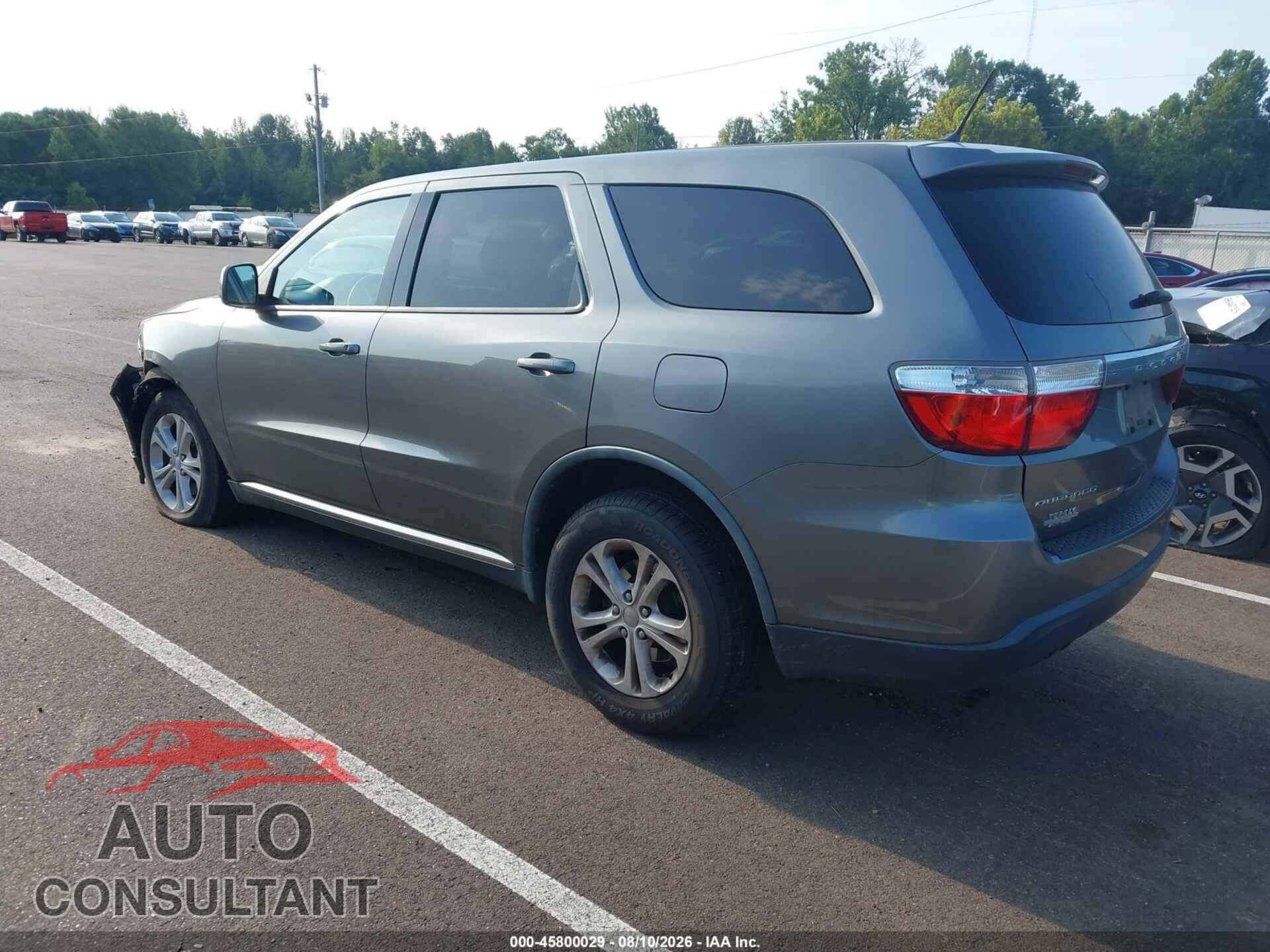 DODGE DURANGO 2012 - 1C4RDHAG8CC237263