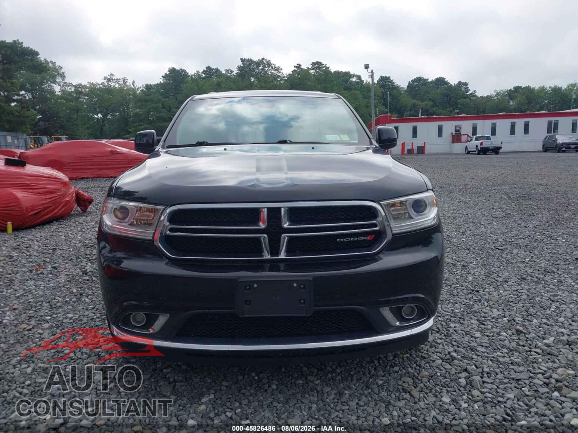 DODGE DURANGO 2019 - 1C4RDJAG0KC827253