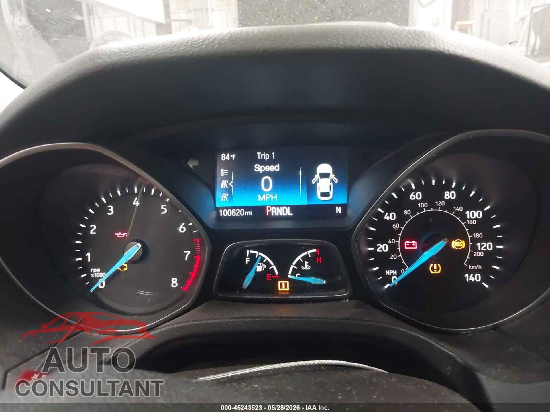 FORD FOCUS 2017 - 1FADP3F23HL333350