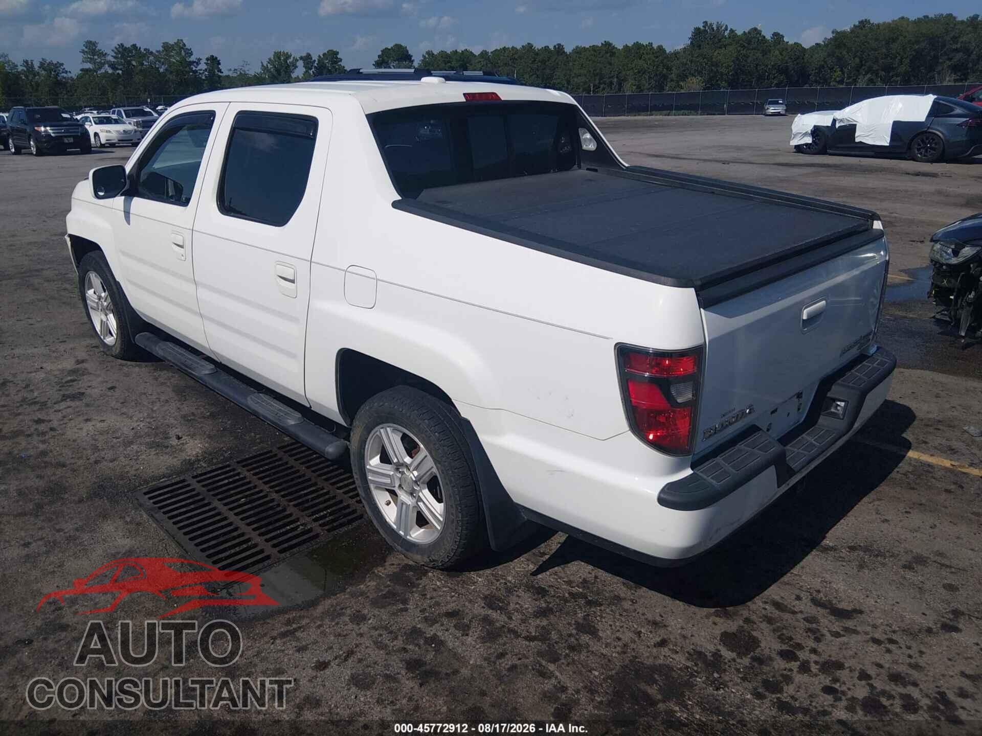 HONDA RIDGELINE 2012 - 5FPYK1F53CB452902
