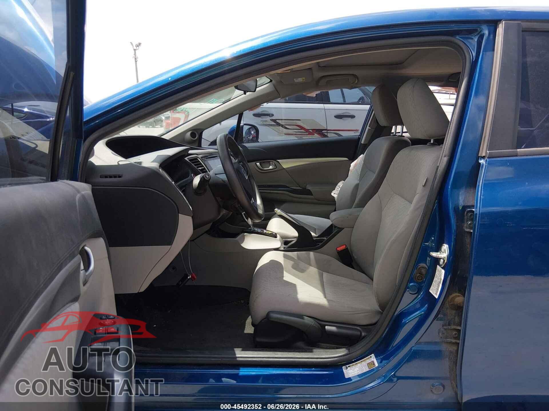 HONDA CIVIC 2014 - 19XFB2F80EE008045
