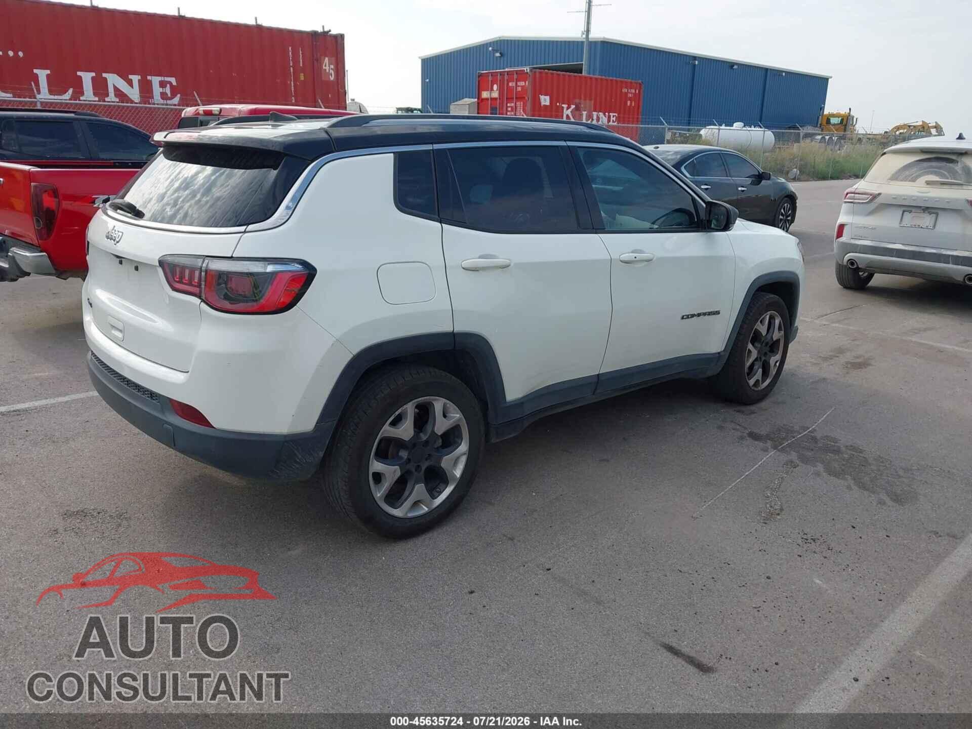 JEEP COMPASS 2017 - 3C4NJDCB2HT681042