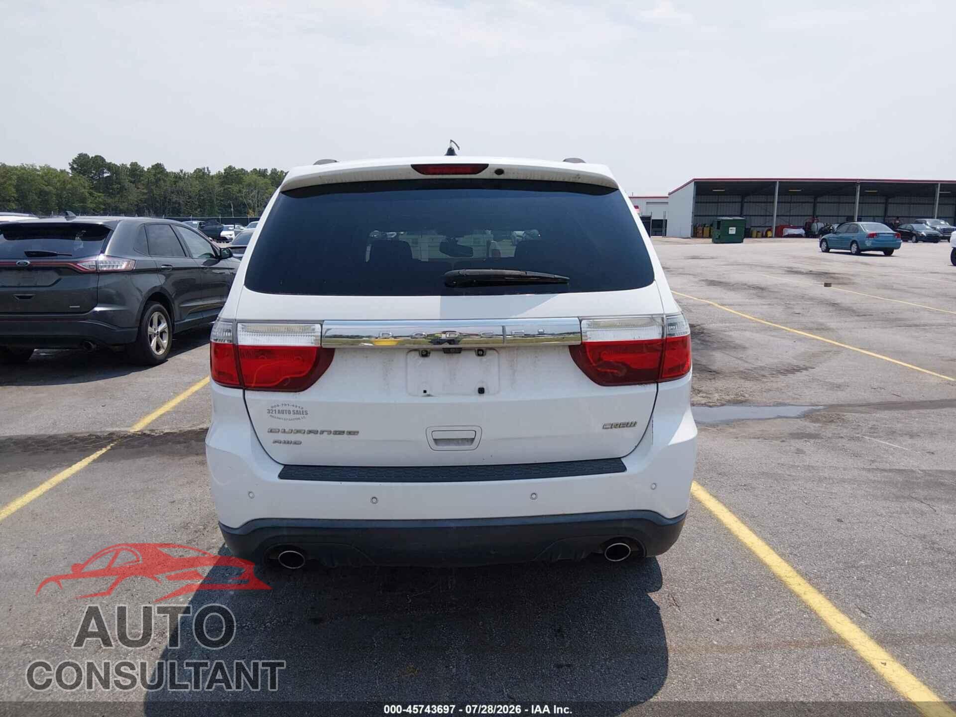 DODGE DURANGO 2013 - 1C4SDJDT7DC659026