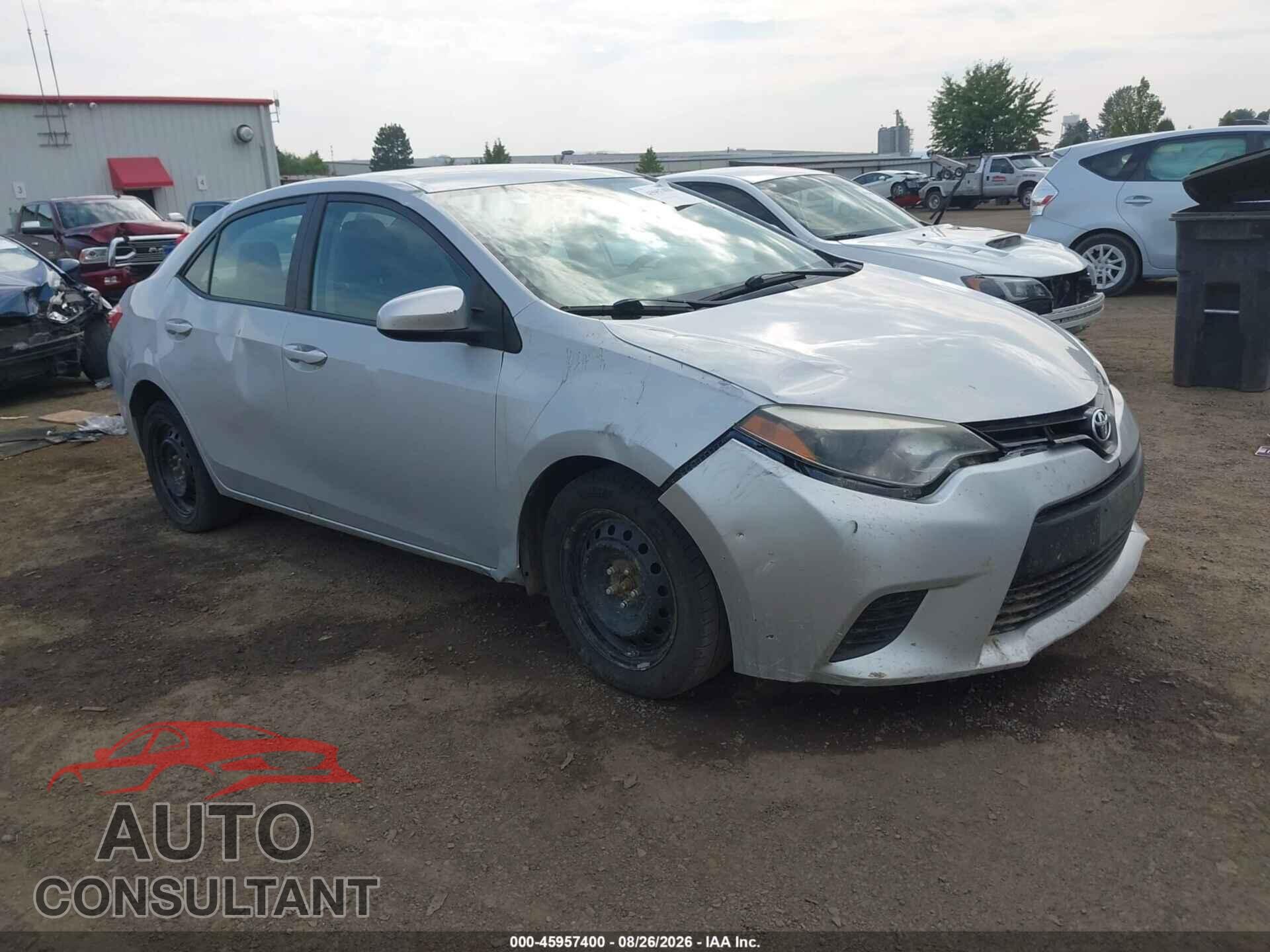 TOYOTA COROLLA 2014 - 2T1BURHE0EC006637