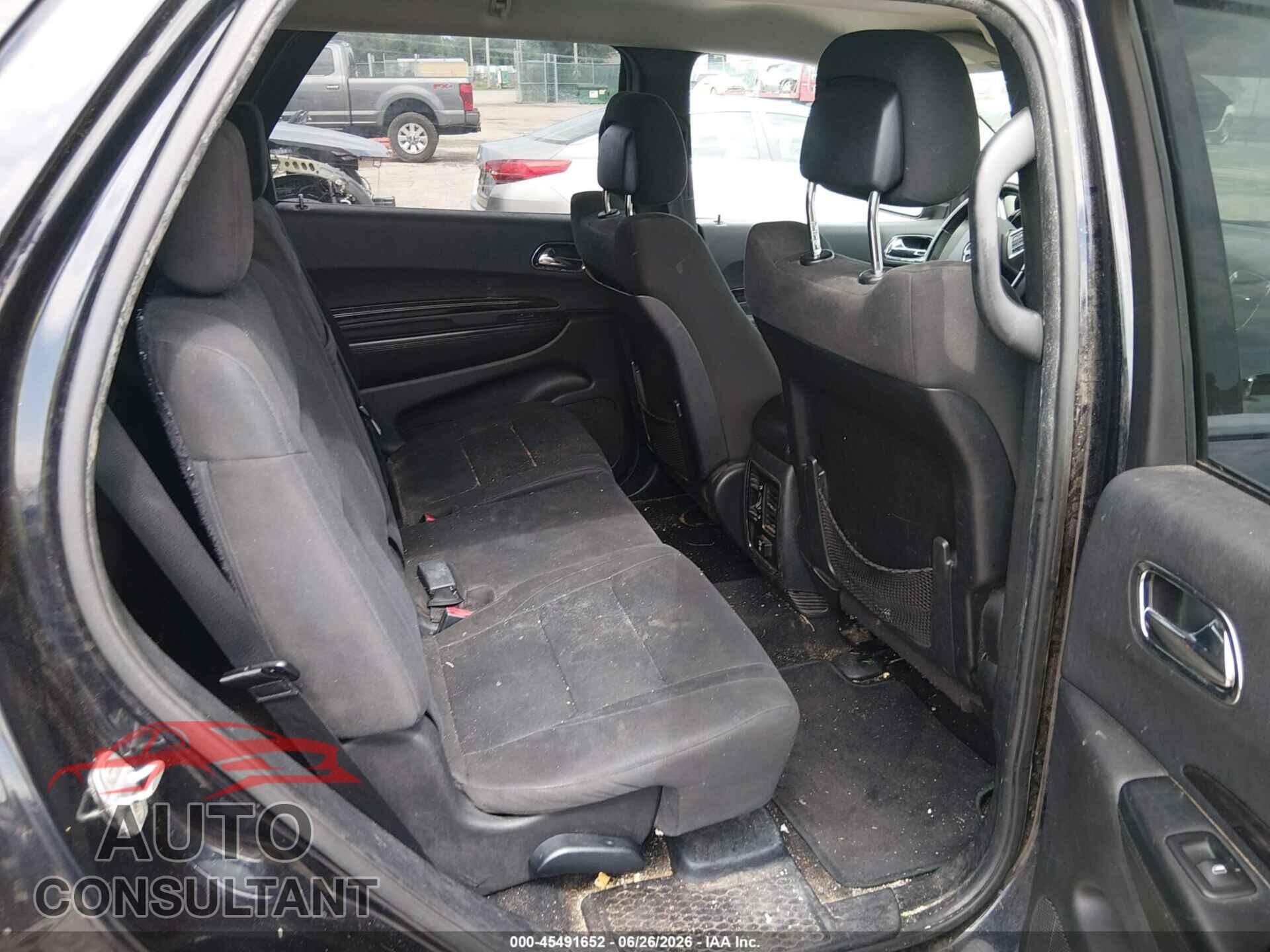 DODGE DURANGO 2011 - 1D4RD4GG7BC598226